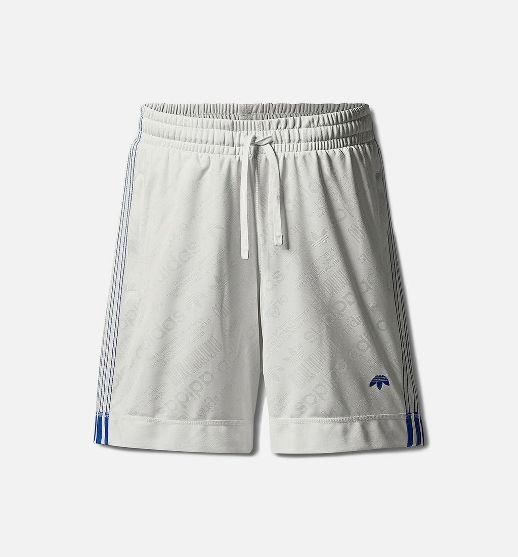 X Alexander Wang Soccer Short Mens Core White Adidas оригінал – Купити в Україні – боковий вид