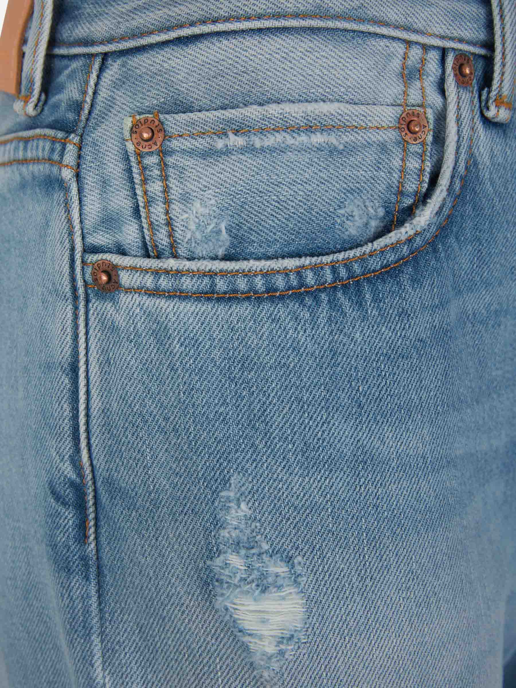 Straight Cotton Jeans Acne studios – Гарантія оригінальності – збільшений вид