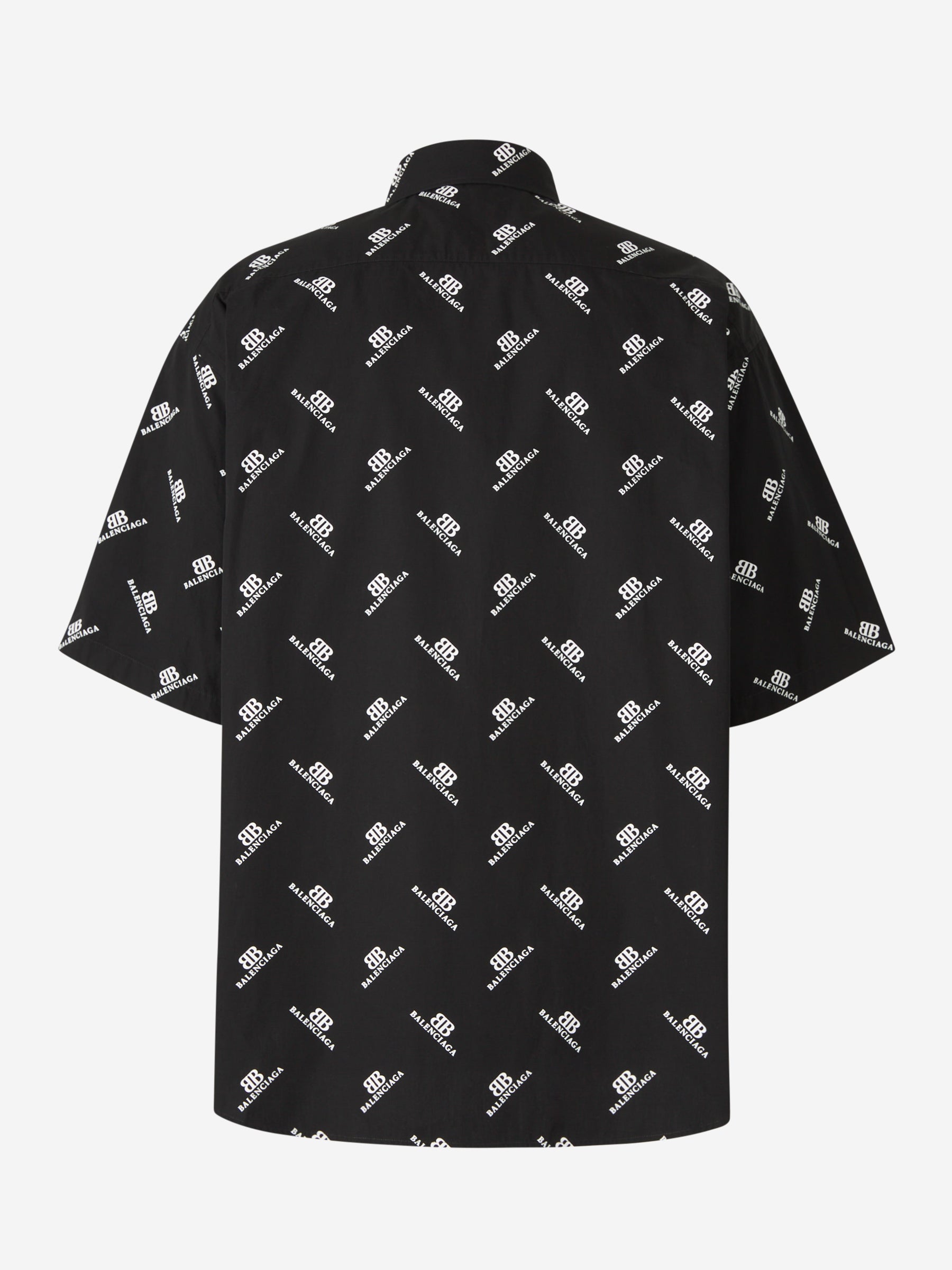 Bb Monogram Shirt Balenciaga оригінал – Купити в Україні – вид ззаду