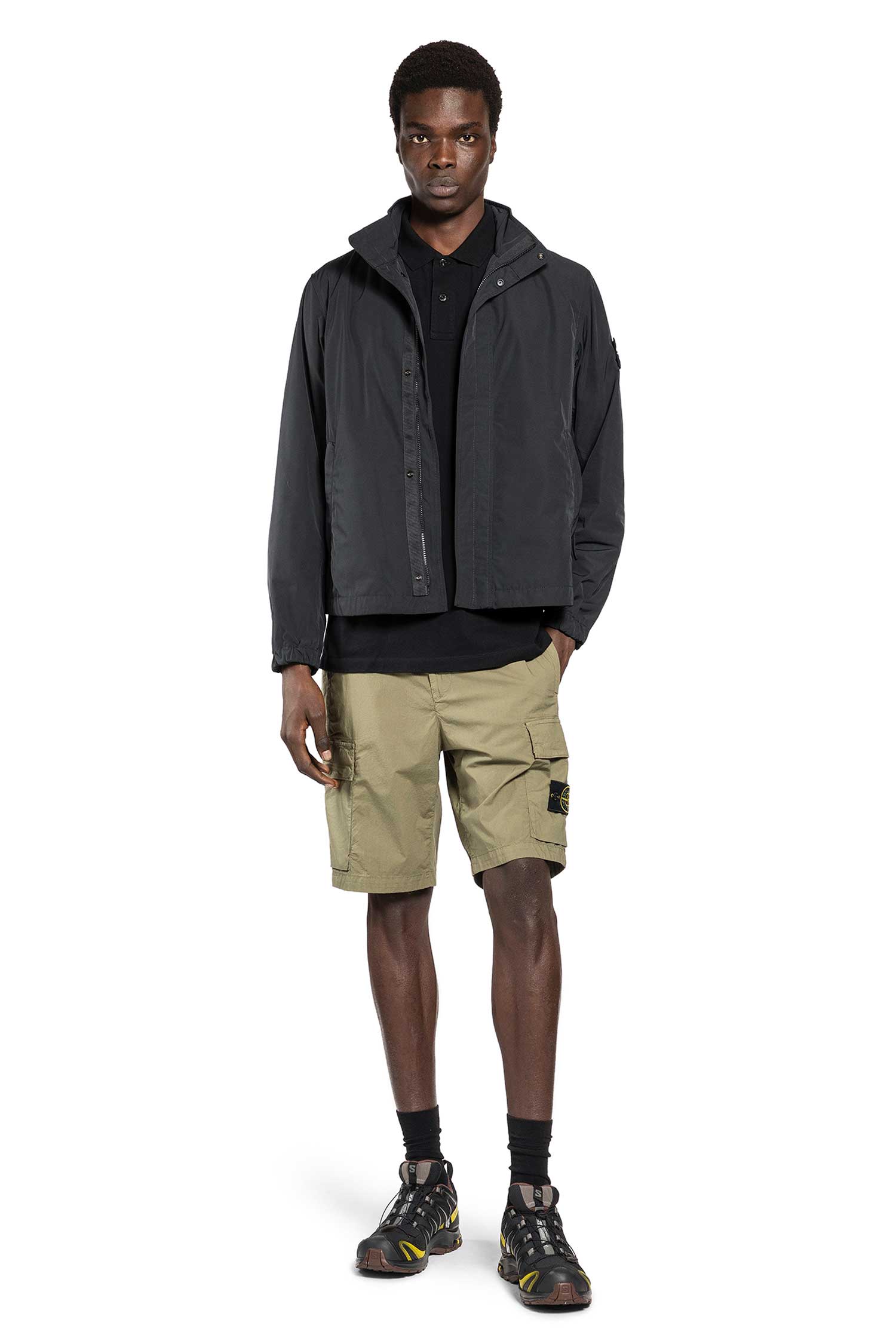 Logo Appliquéd Piqué Polo Shirt Stone island оригінал – Купити в Україні – збільшений вид