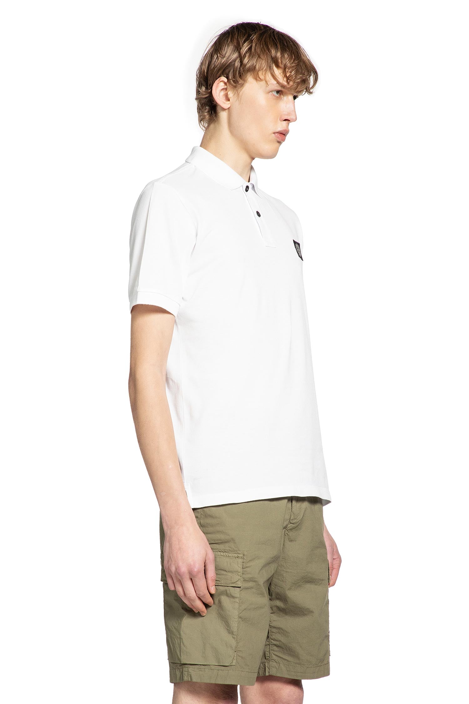Оригінальна 2200008 Polo Shirt In Cotton Piqué Stone island – вид ззаду