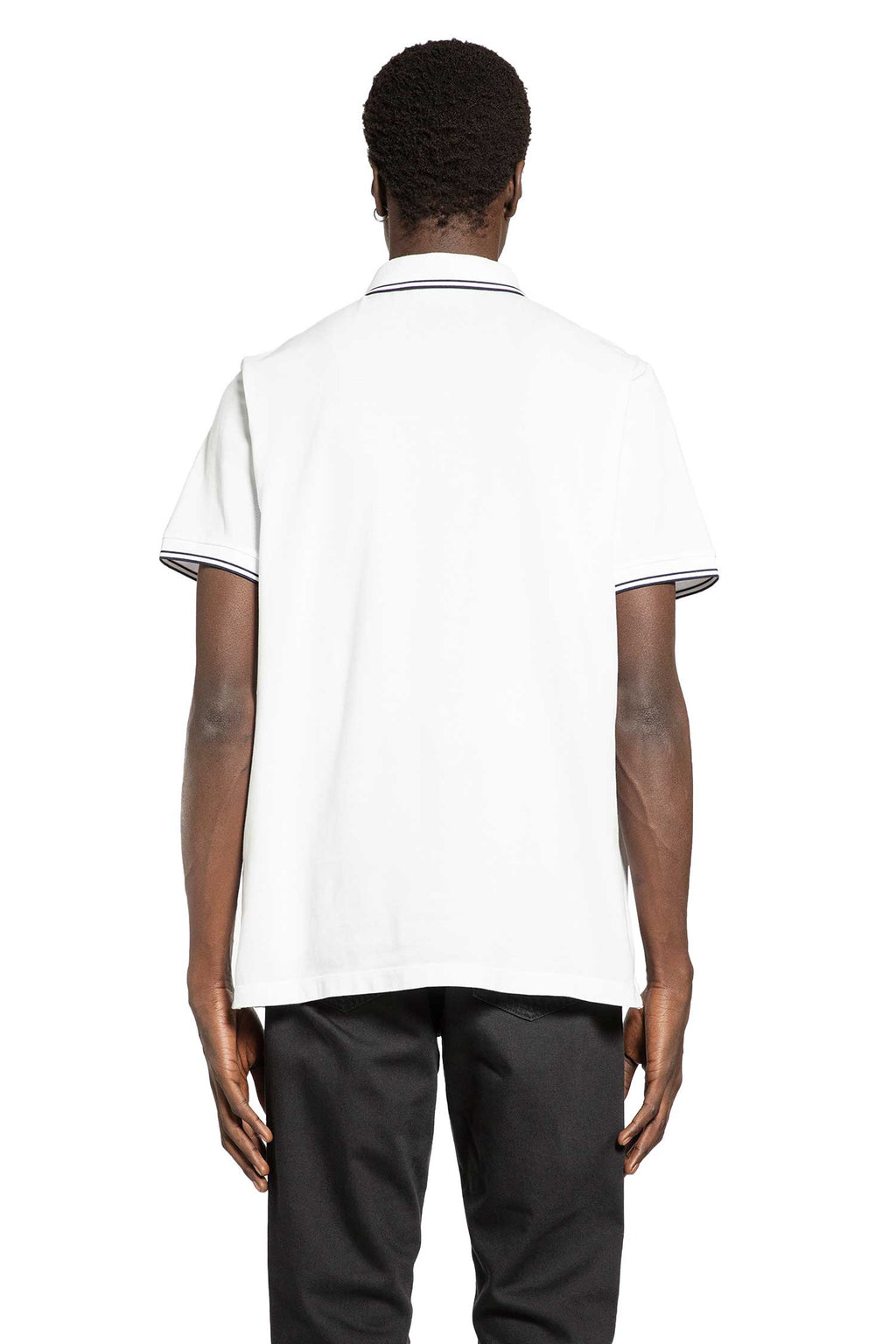 2200010 Stretch Piqué Polo Shirt Stone island – Гарантія оригінальності – детальний вид