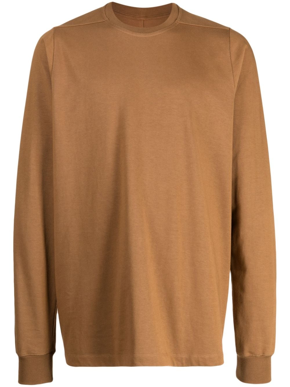 Crew-Neck Cotton T-Shirt Rick owens оригінал – Купити в Україні – боковий вид