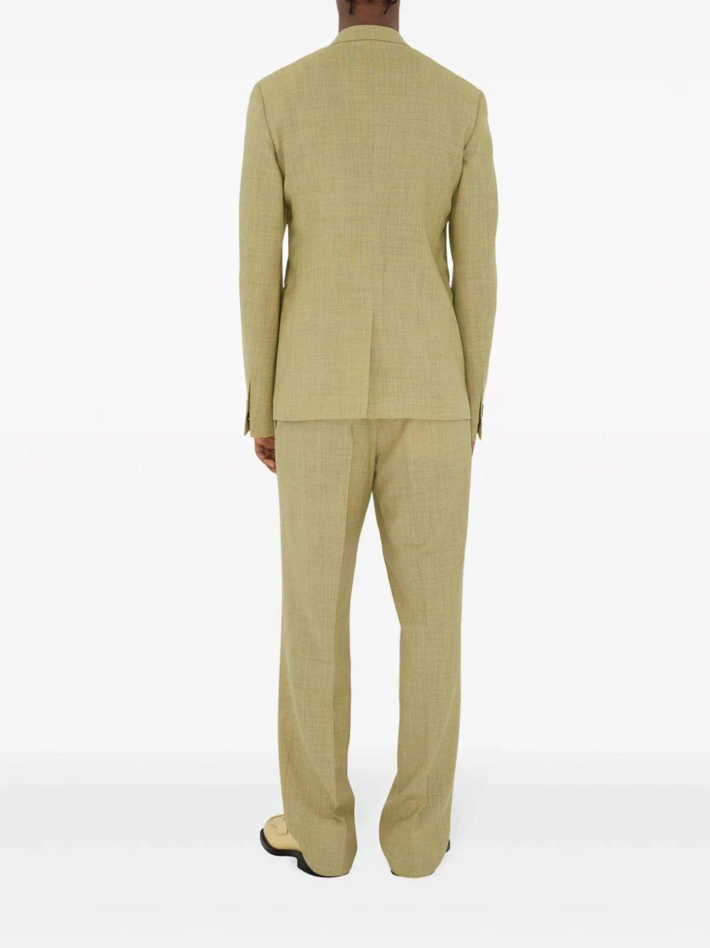 Оригінальна Straight-Leg Tailored Wool Trousers Burberry – детальний вид