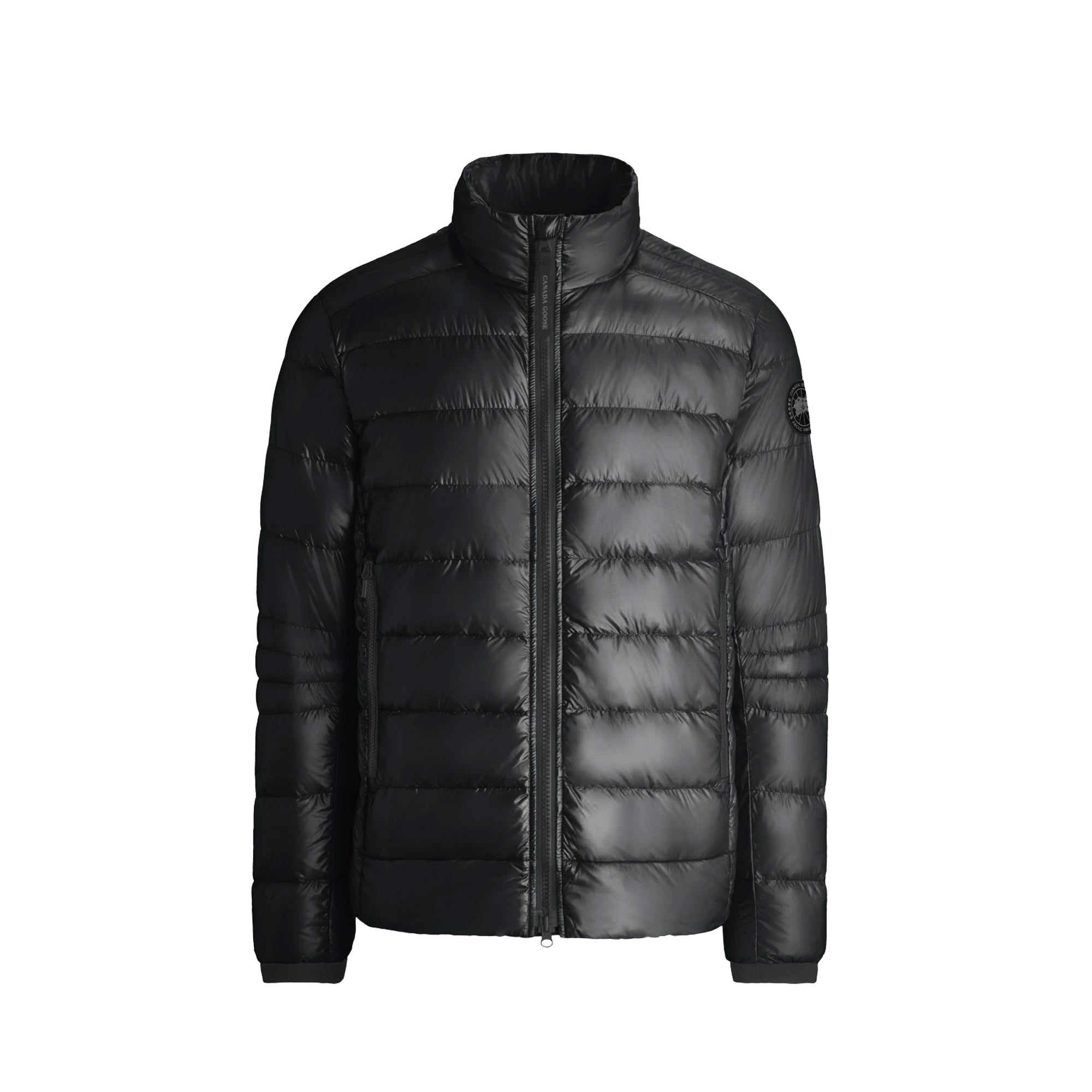 Mens Black Label Crofton Down Jacket Canada goose – Гарантія оригінальності – боковий вид