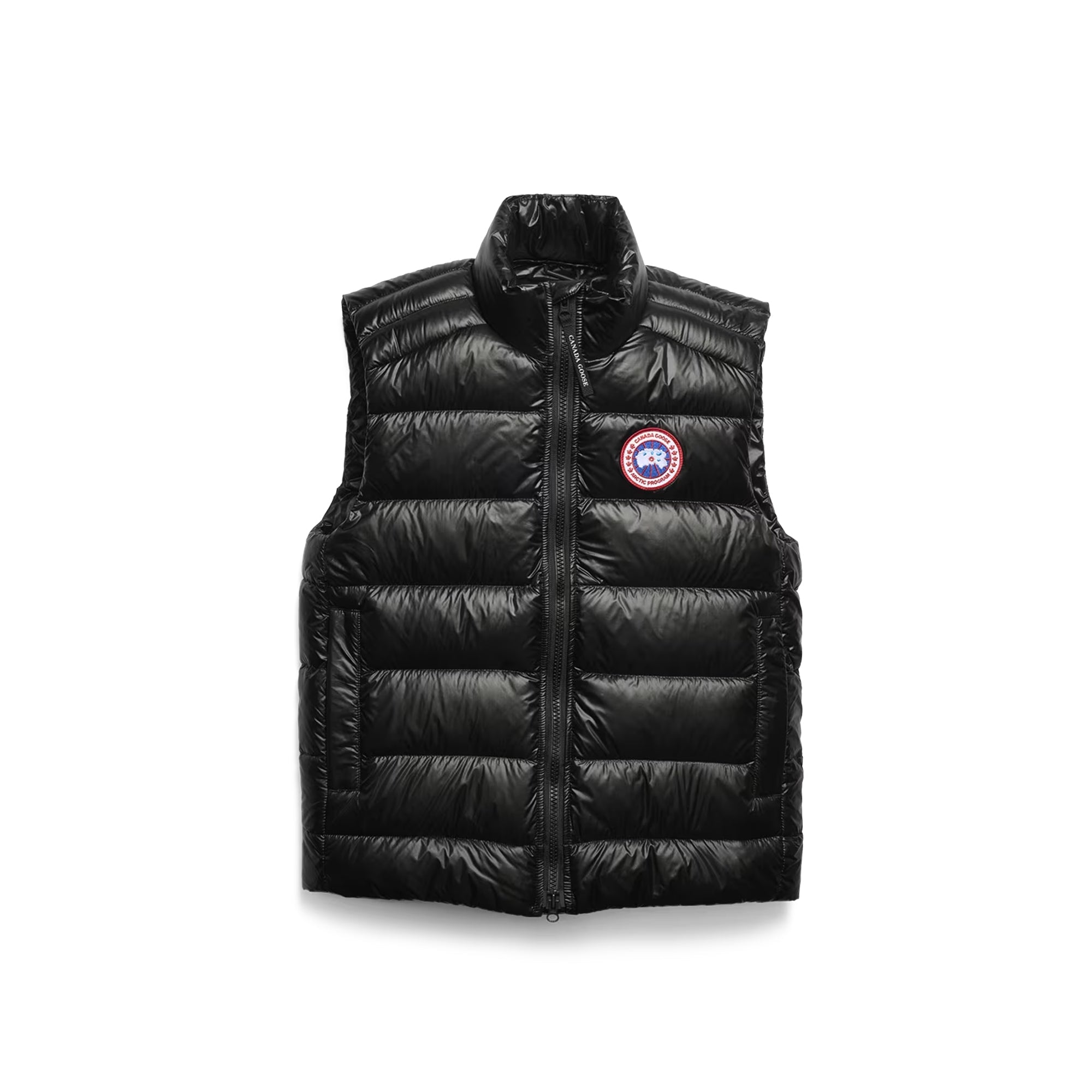 Mens Crofton Vest CANADA GOOSE – Гарантія оригінальності – боковий вид