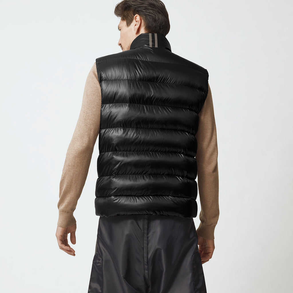 Mens Crofton Vest Black Canada goose – Гарантія оригінальності – збільшений вид