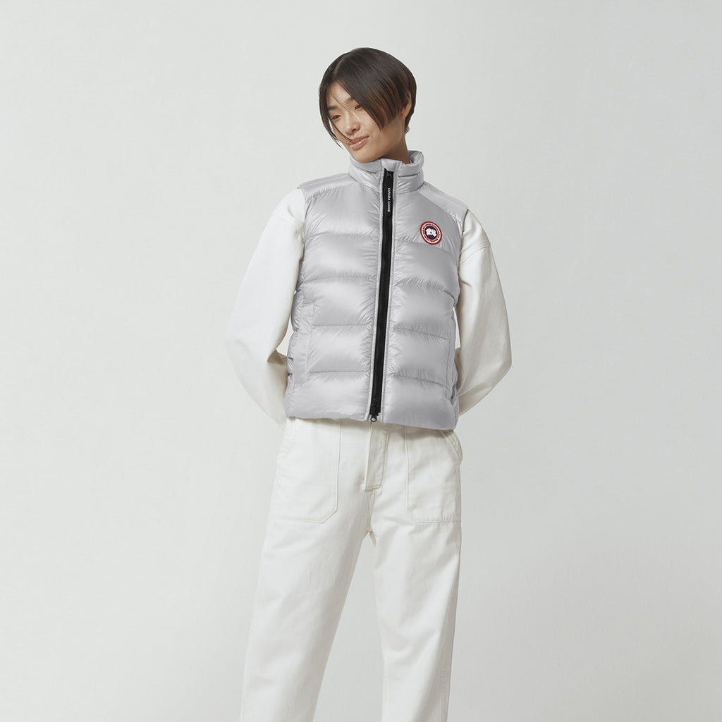 Womens Cypress Vest Silverbirch Canada goose оригінал – Купити в Україні – вид ззаду