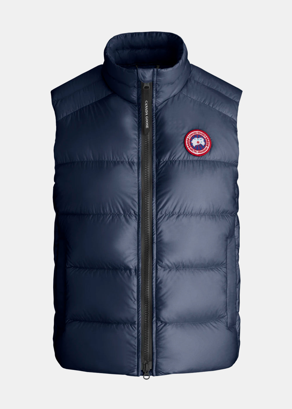 Оригінальна Navy Cypress Down Vest Canada goose – боковий вид