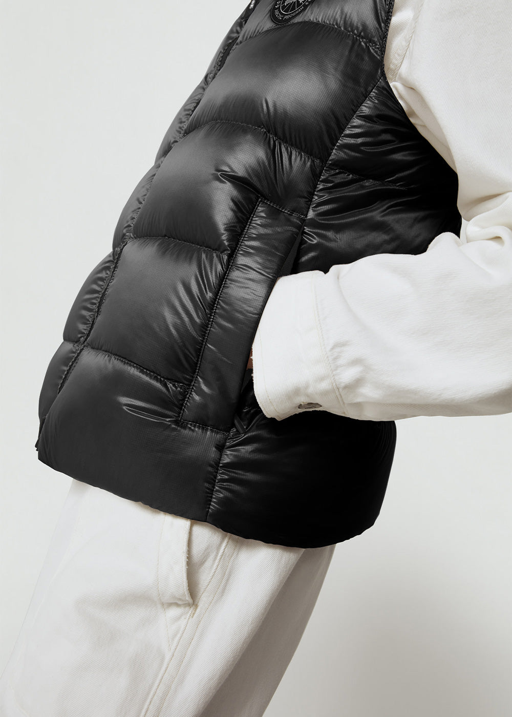 Black Cypress Down Vest Canada goose оригінал – Купити в Україні – збільшений вид