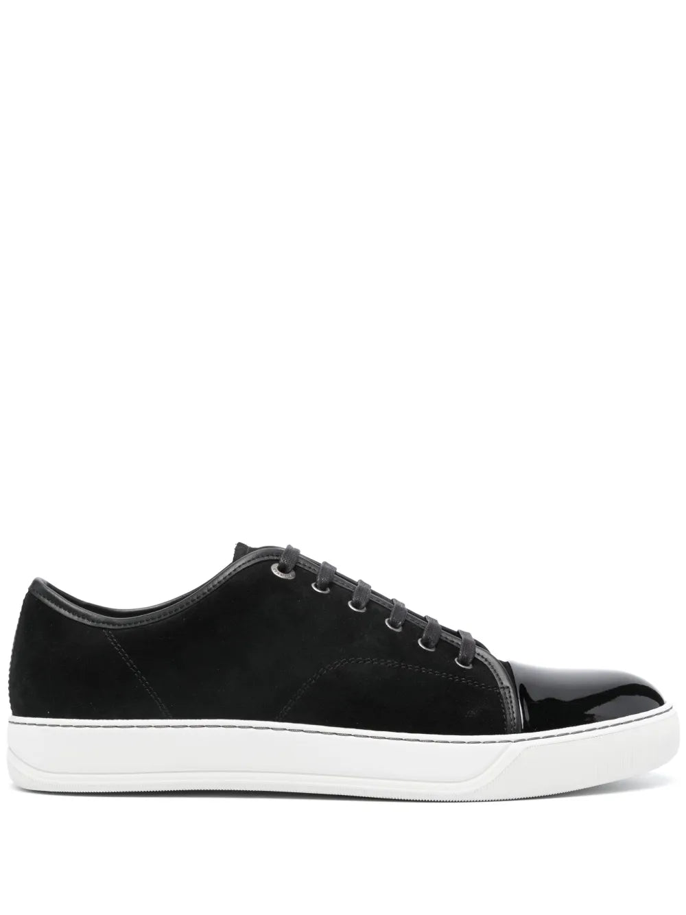 Оригінальна Dbb1 Leather Sneakers Lanvin – боковий вид