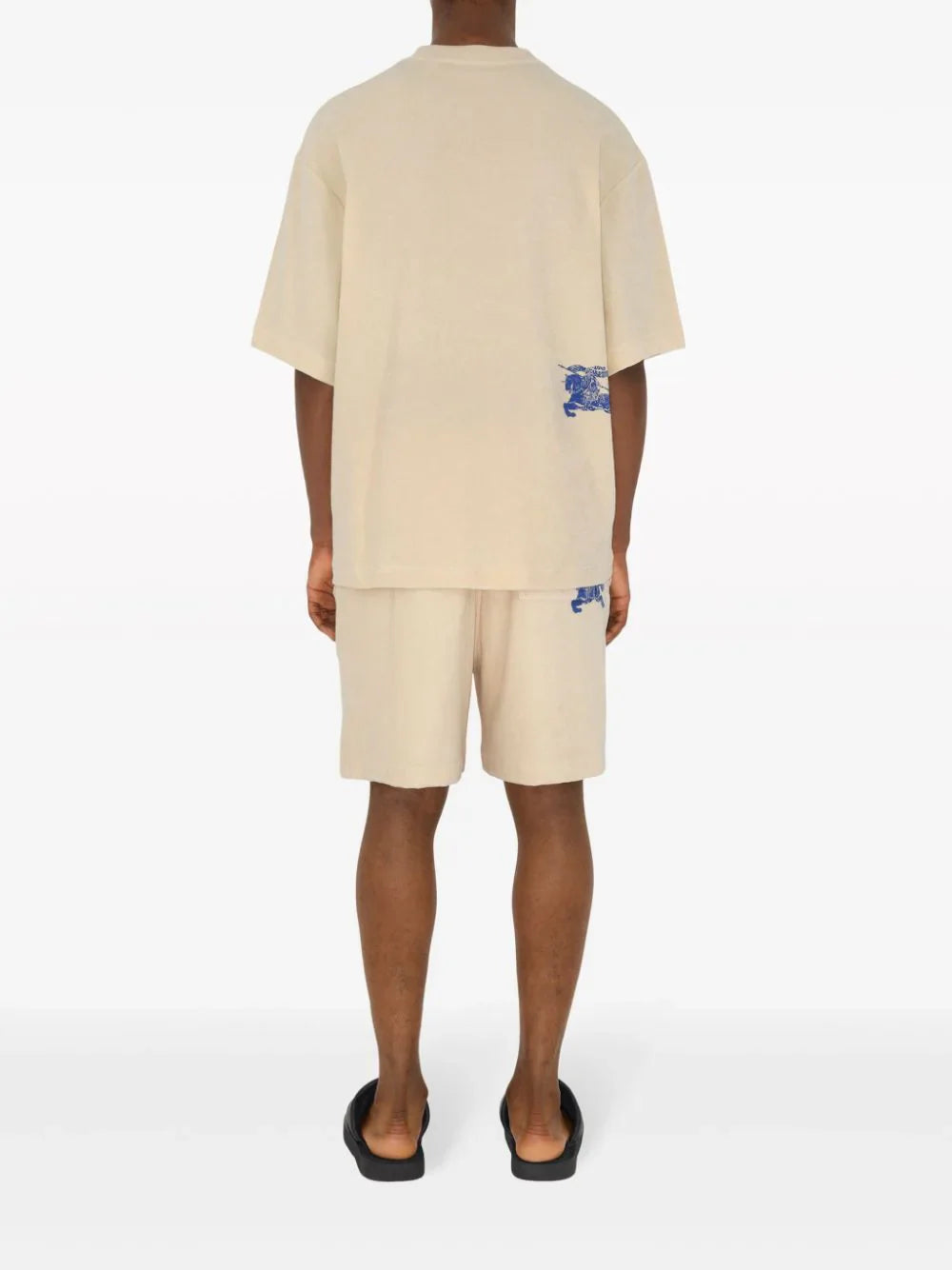 Logo-Jacquard Towelling-Finish T-Shirt Burberry оригінал – Купити в Україні – детальний вид