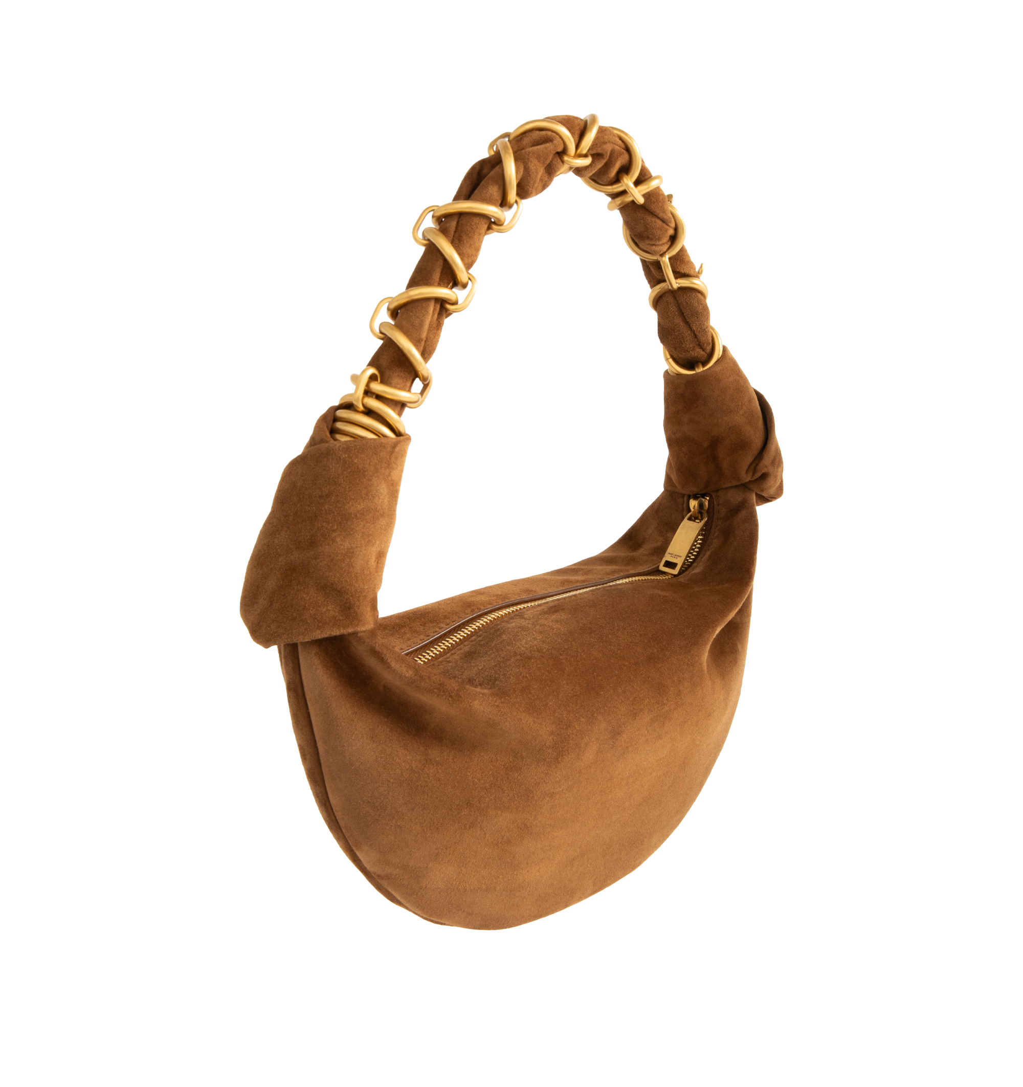 Amalia Mini Hobo Bag Saint laurent оригінал – Купити в Україні – вид ззаду