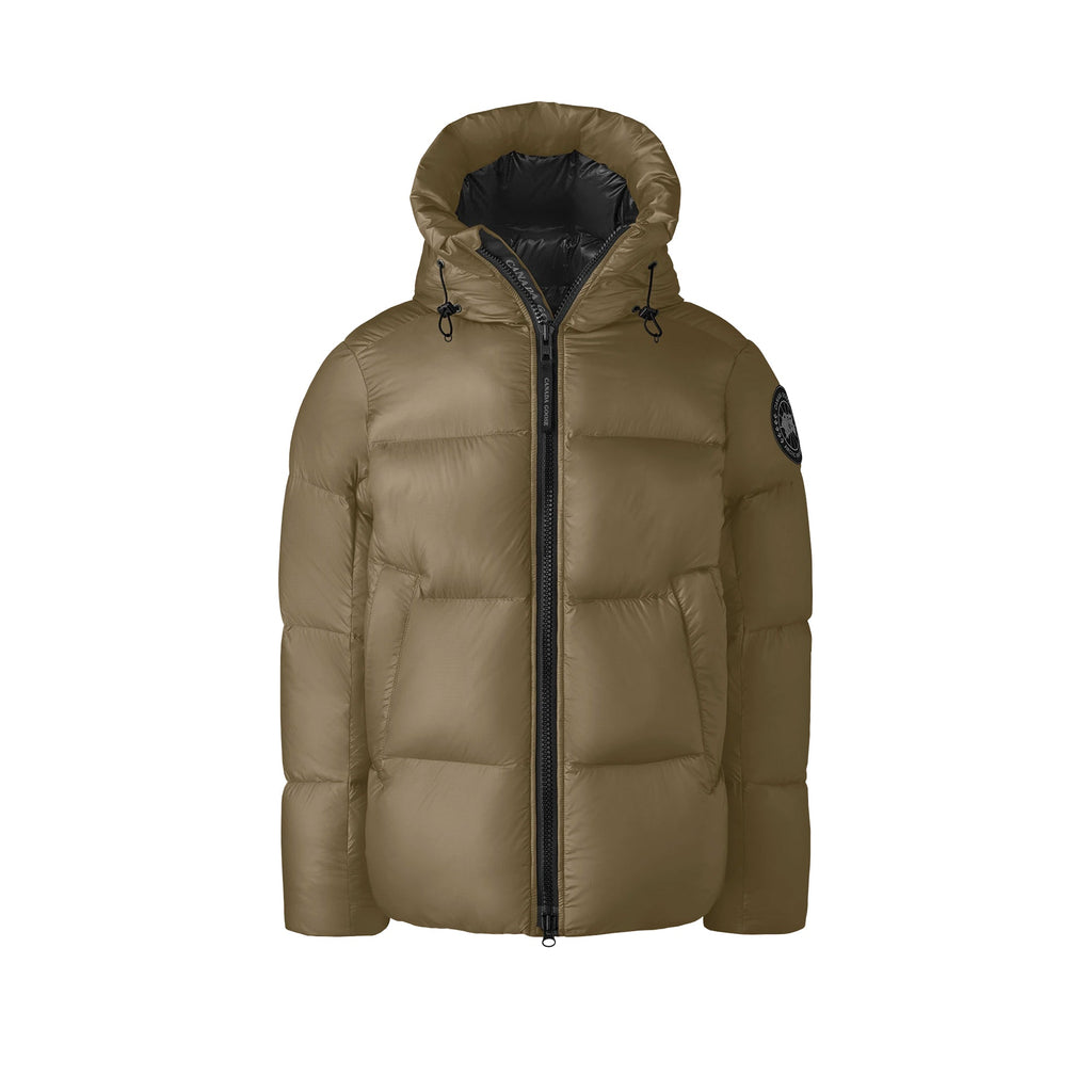 Mens Crofton Puffer Black Disc Jacket Canada goose – Гарантія оригінальності – боковий вид
