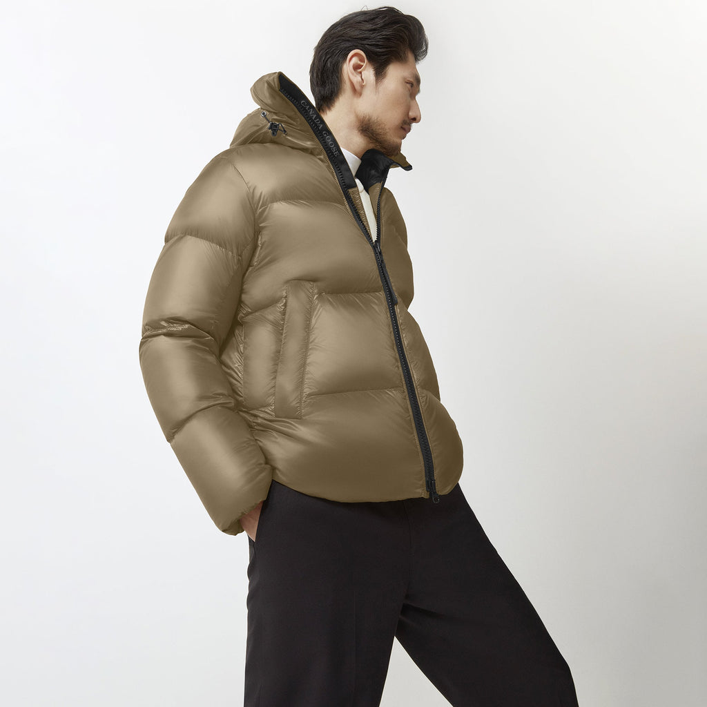 Mens Crofton Puffer Black Disc Jacket Canada goose – Гарантія оригінальності – вид ззаду