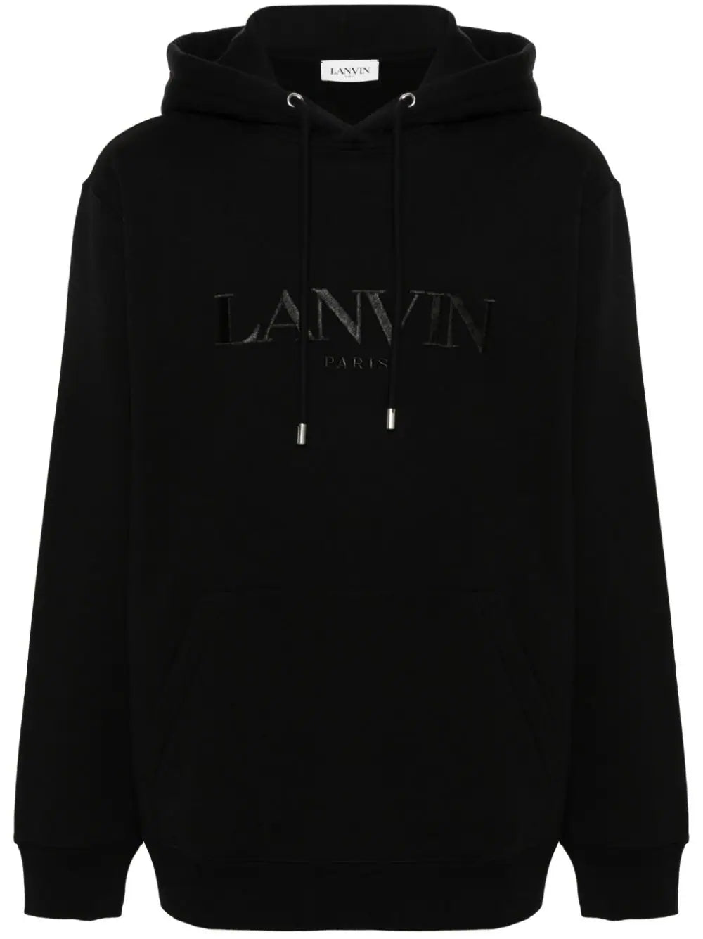 Оригінальна Embroidered-Logo Cotton Hoodie Lanvin – боковий вид