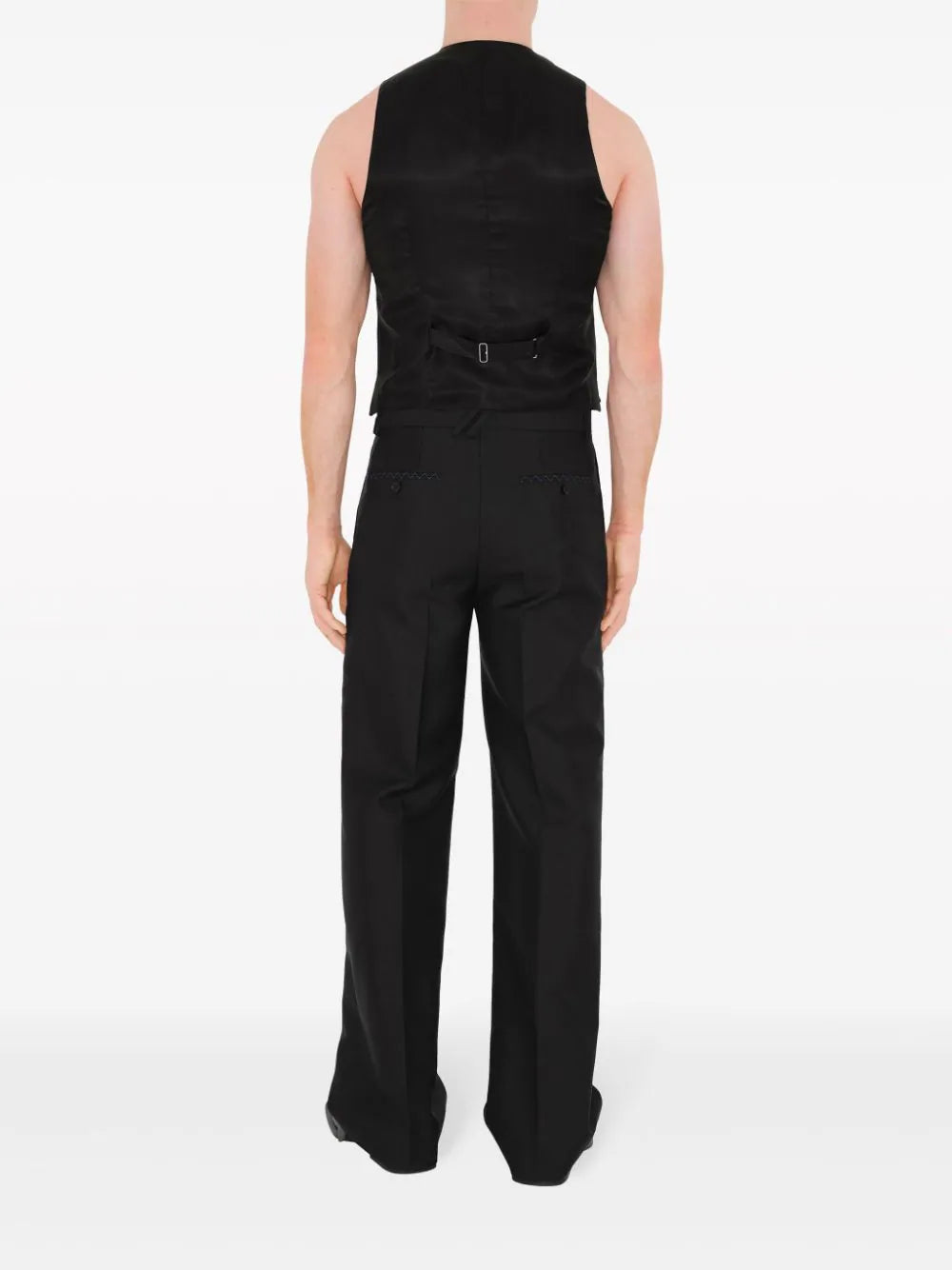 Straight-Leg Wool-Blend Trousers Burberry – Гарантія оригінальності – детальний вид
