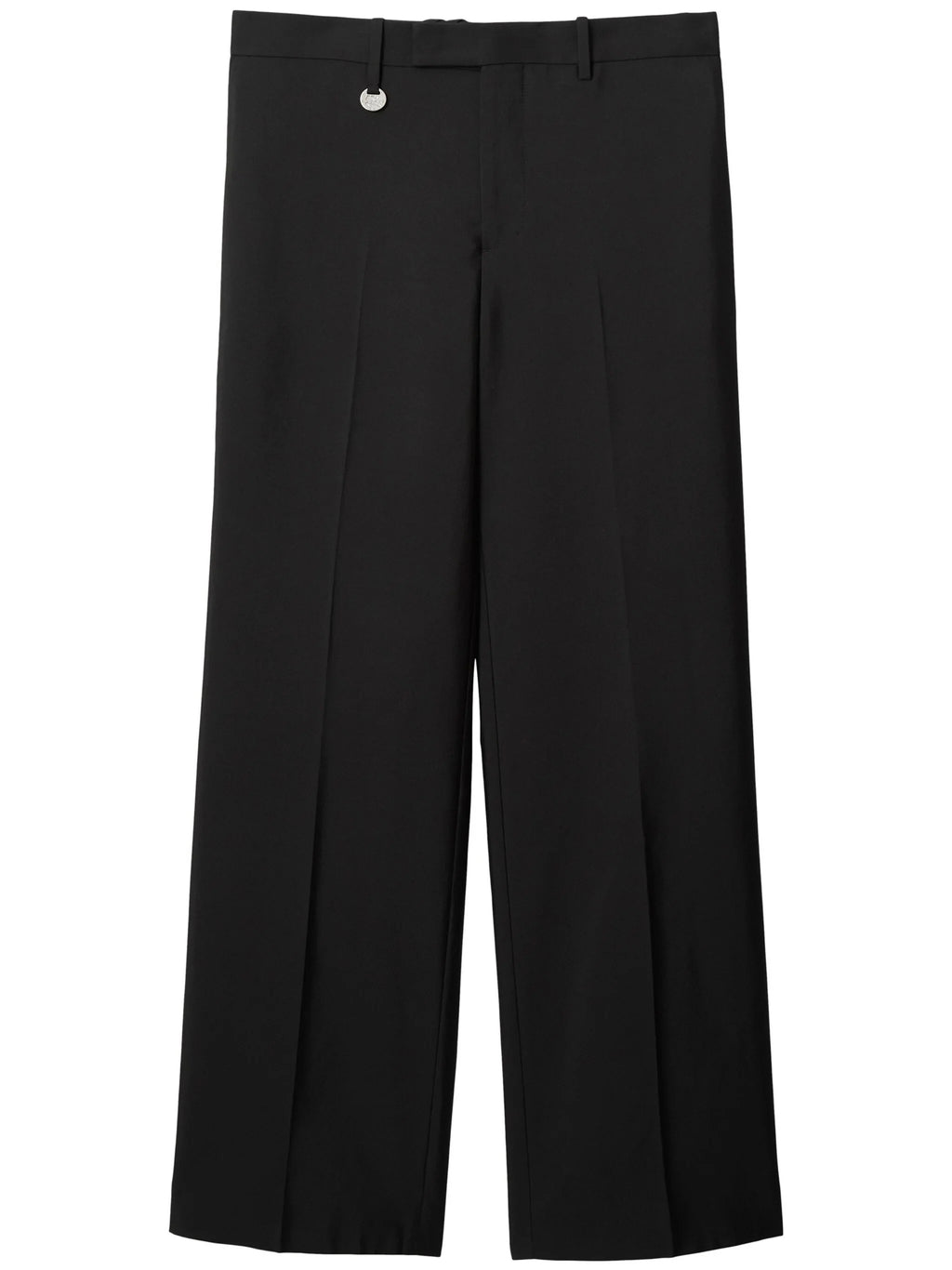 Straight-Leg Wool-Blend Trousers Burberry – Гарантія оригінальності – боковий вид