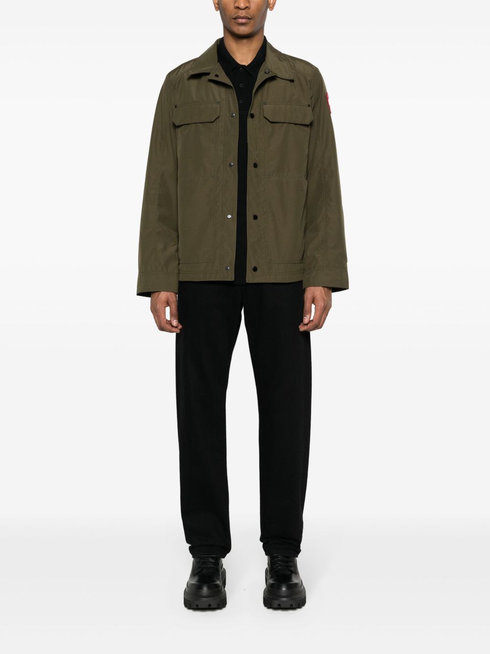 Beckley Piqué Polo Shirt Canada goose оригінал – Купити в Україні – вид ззаду