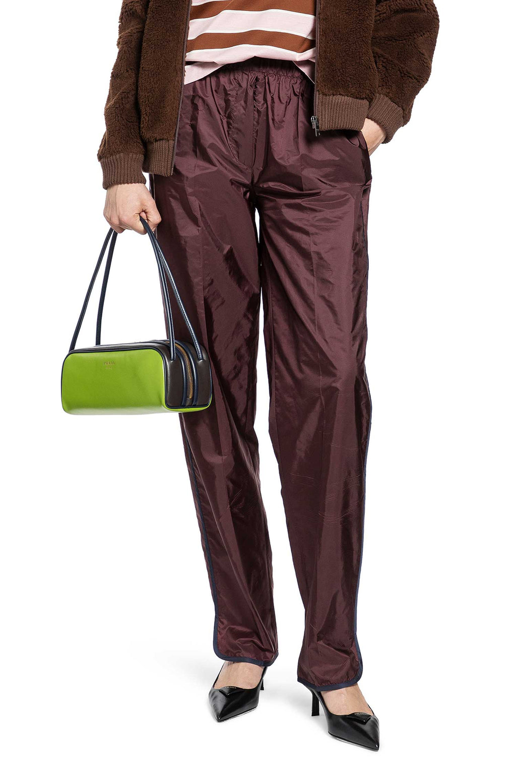Оригінальна Re-Nylon Pants Prada – боковий вид