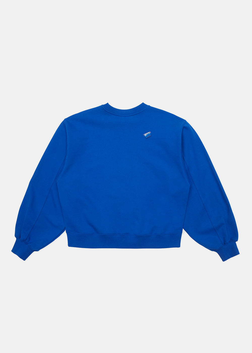 Blue Langle Sweatshirt Ader error оригінал – Купити в Україні – вид ззаду