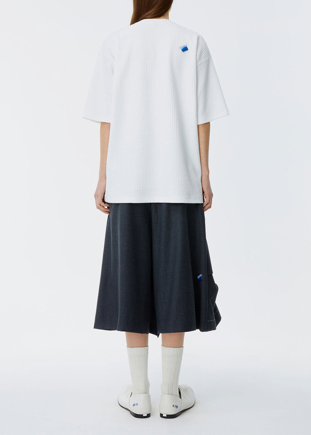 White Twin Face T-Shirt Ader error – Гарантія оригінальності – збільшений вид