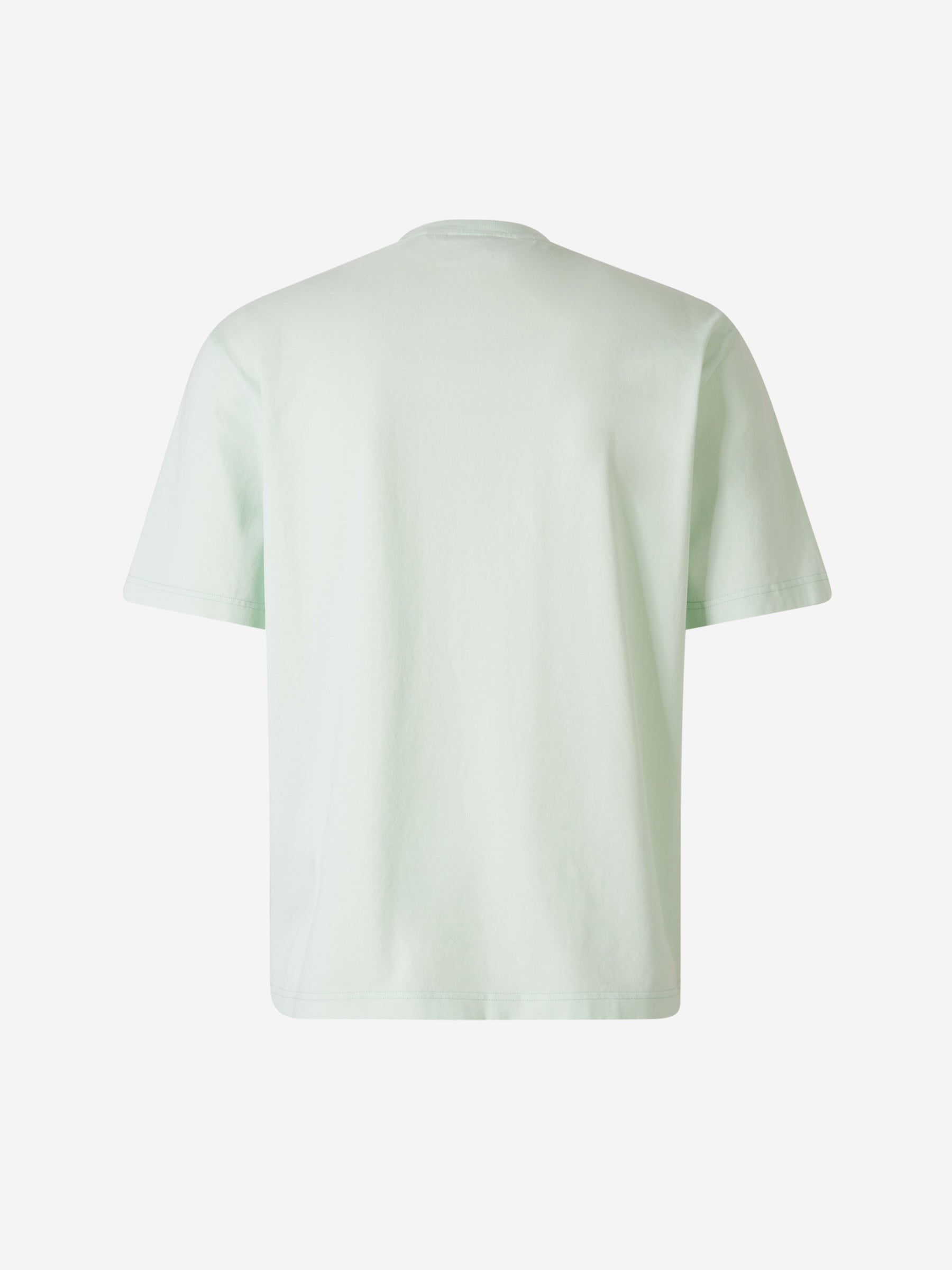 Оригінальна Logo Cotton T-Shirt Palm angels – вид ззаду