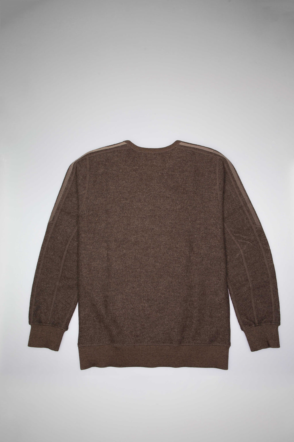 X Wings Horns Wool Mens Crewneck Brown Adidas – Гарантія оригінальності – вид ззаду