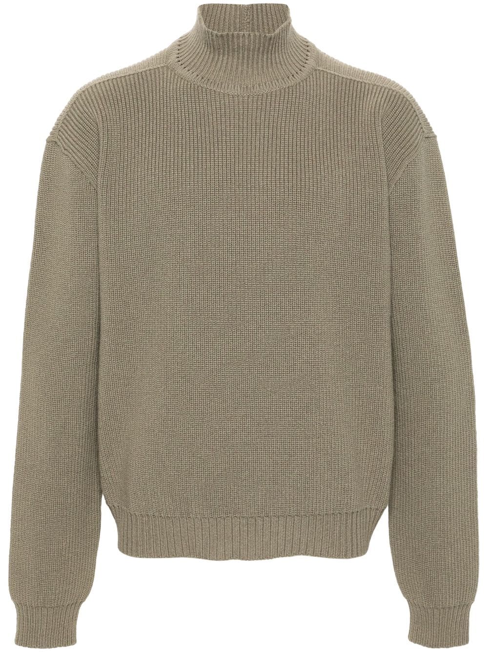 Оригінальна Roll-Neck Virgin-Wool Jumper Rick owens – боковий вид