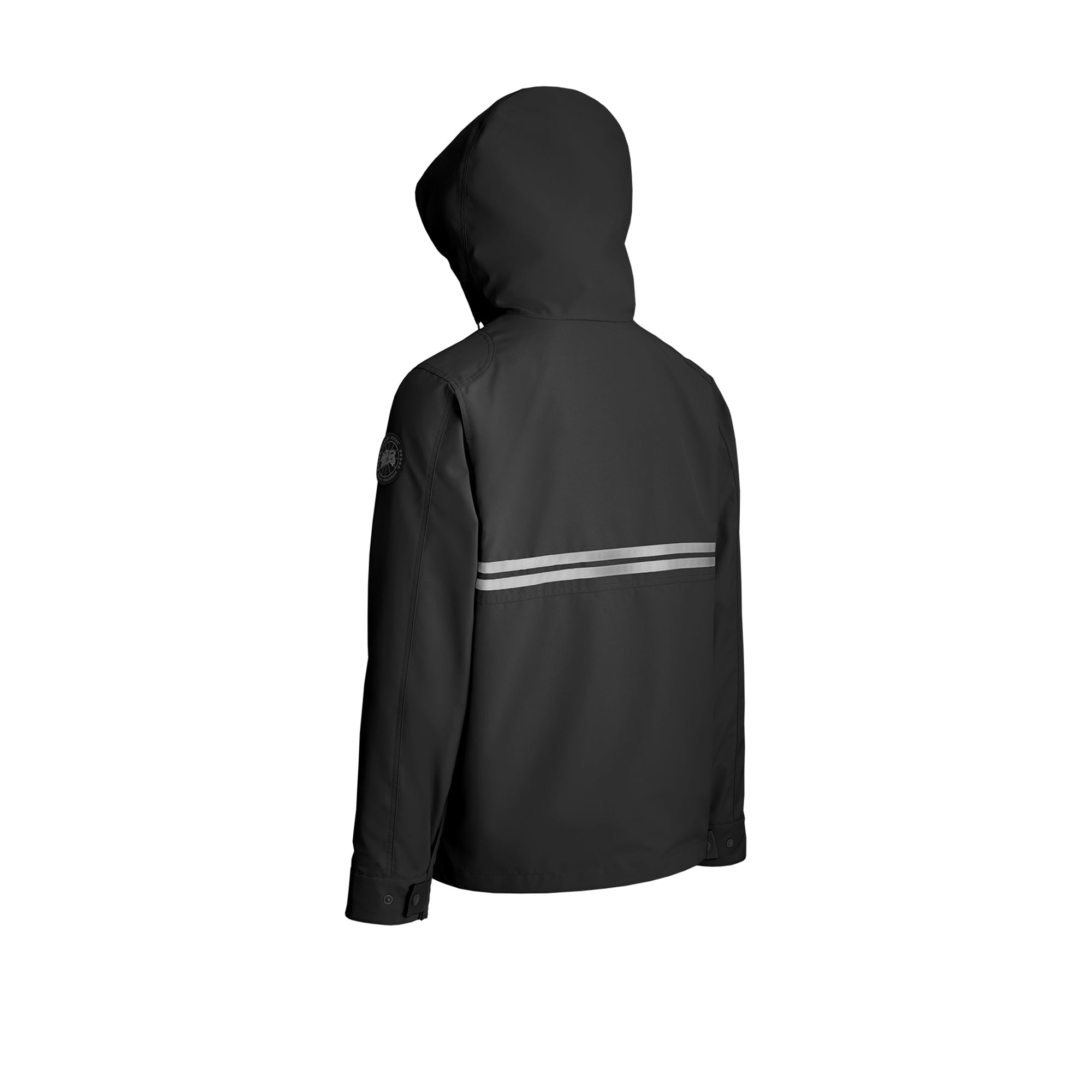 Mens Lockeport Jacket Black Disc Canada goose – Гарантія оригінальності – вид ззаду