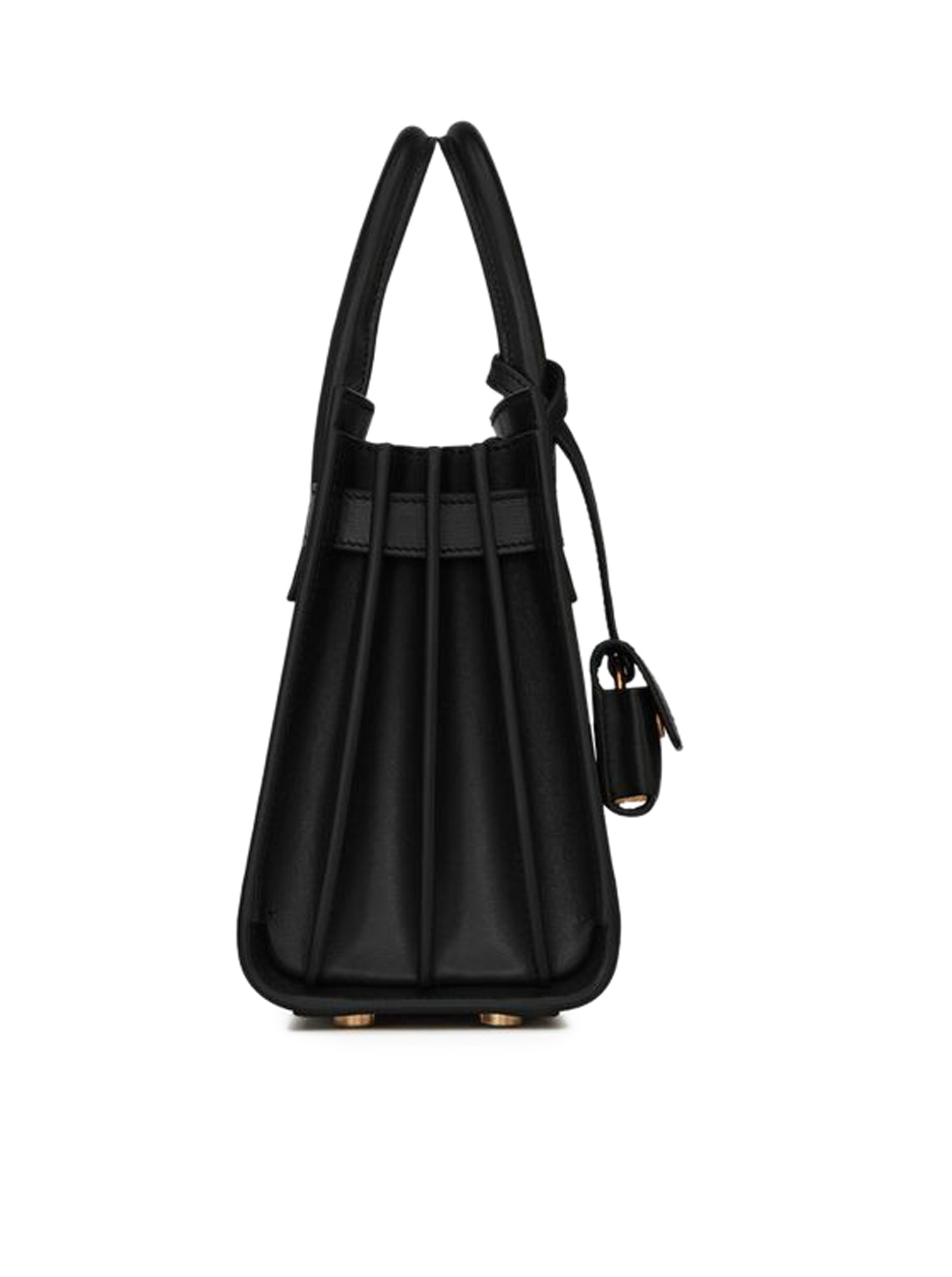 Оригінальна SMOOTH LEATHER SAC DE JOUR BAG - NANO SAINT LAURENT – детальний вид