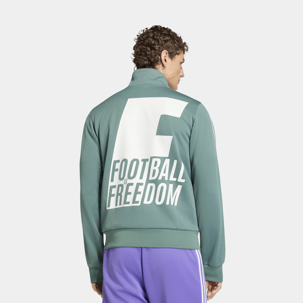 Bob Marley Originals Track Mens Jacket Adidas – Гарантія оригінальності – вид ззаду