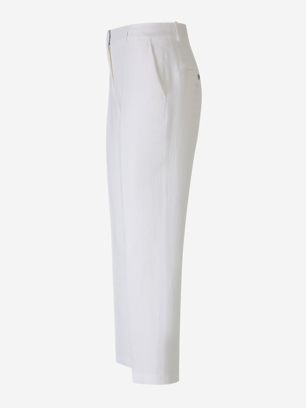 Linen Capri Trousers Loro piana – Гарантія оригінальності – вид ззаду