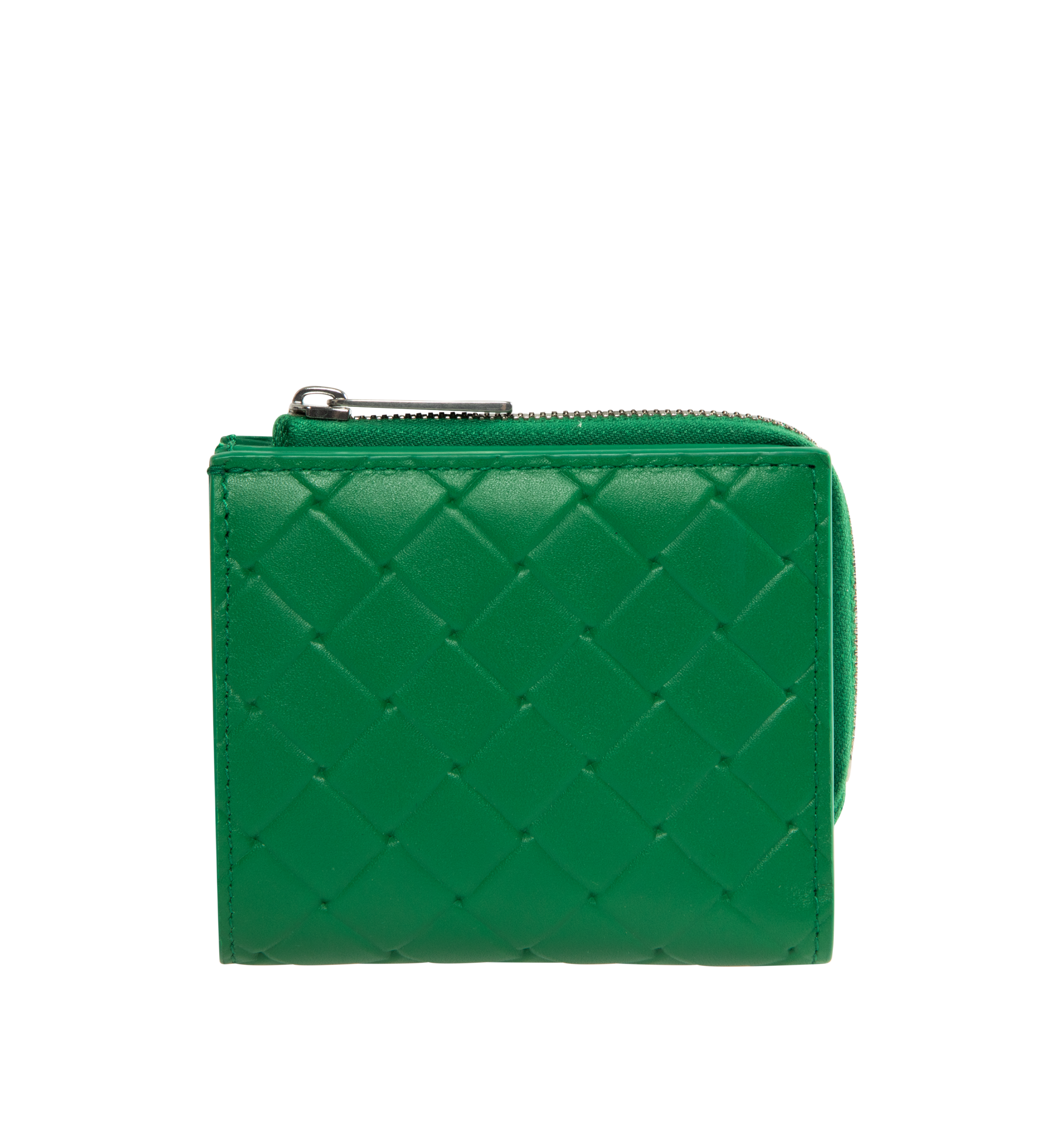 Оригінальна Bi-Fold Wallet With Zip Bottega veneta – боковий вид