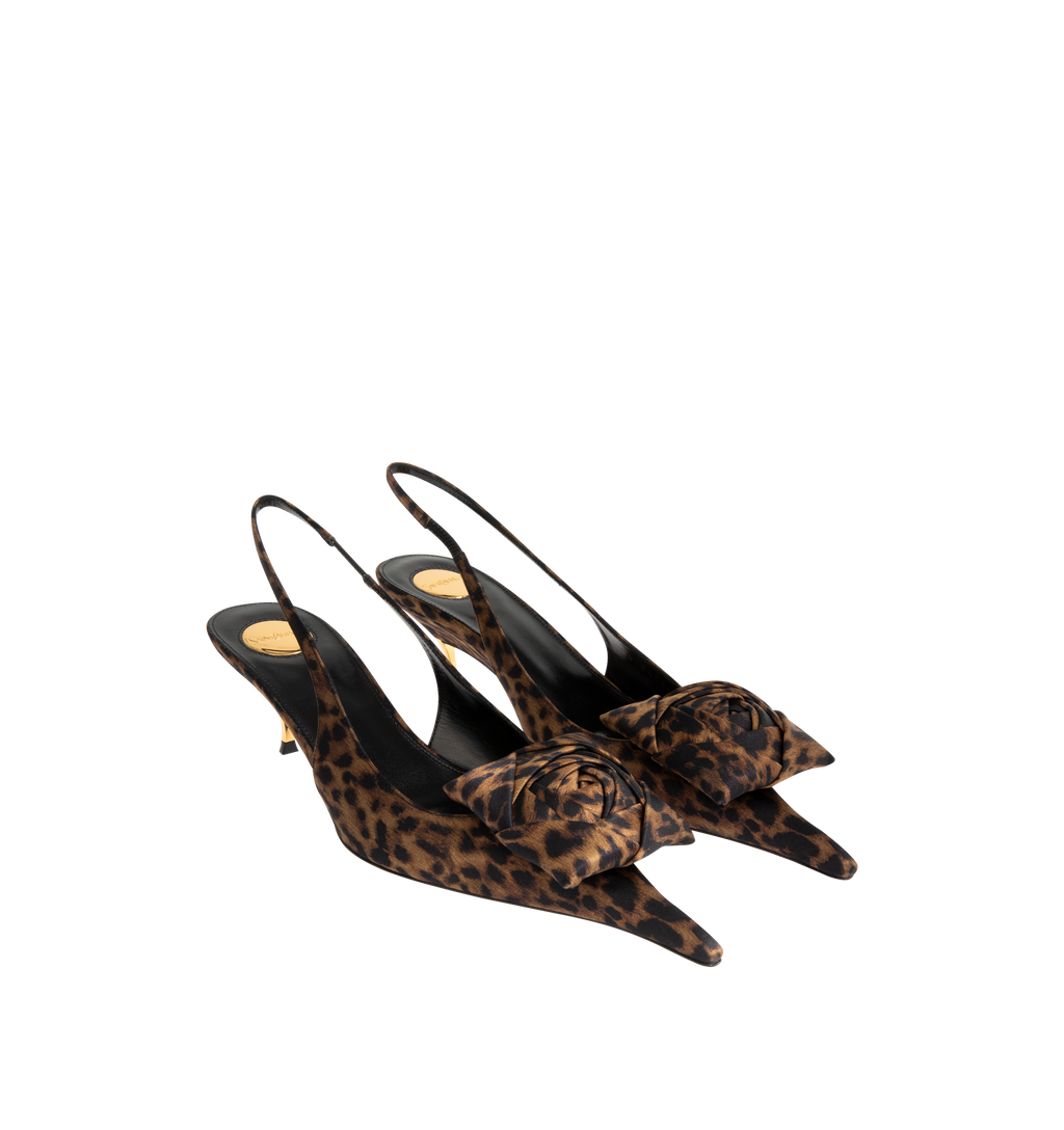 Dakota Slingback Pump Saint laurent оригінал – Купити в Україні – вид ззаду