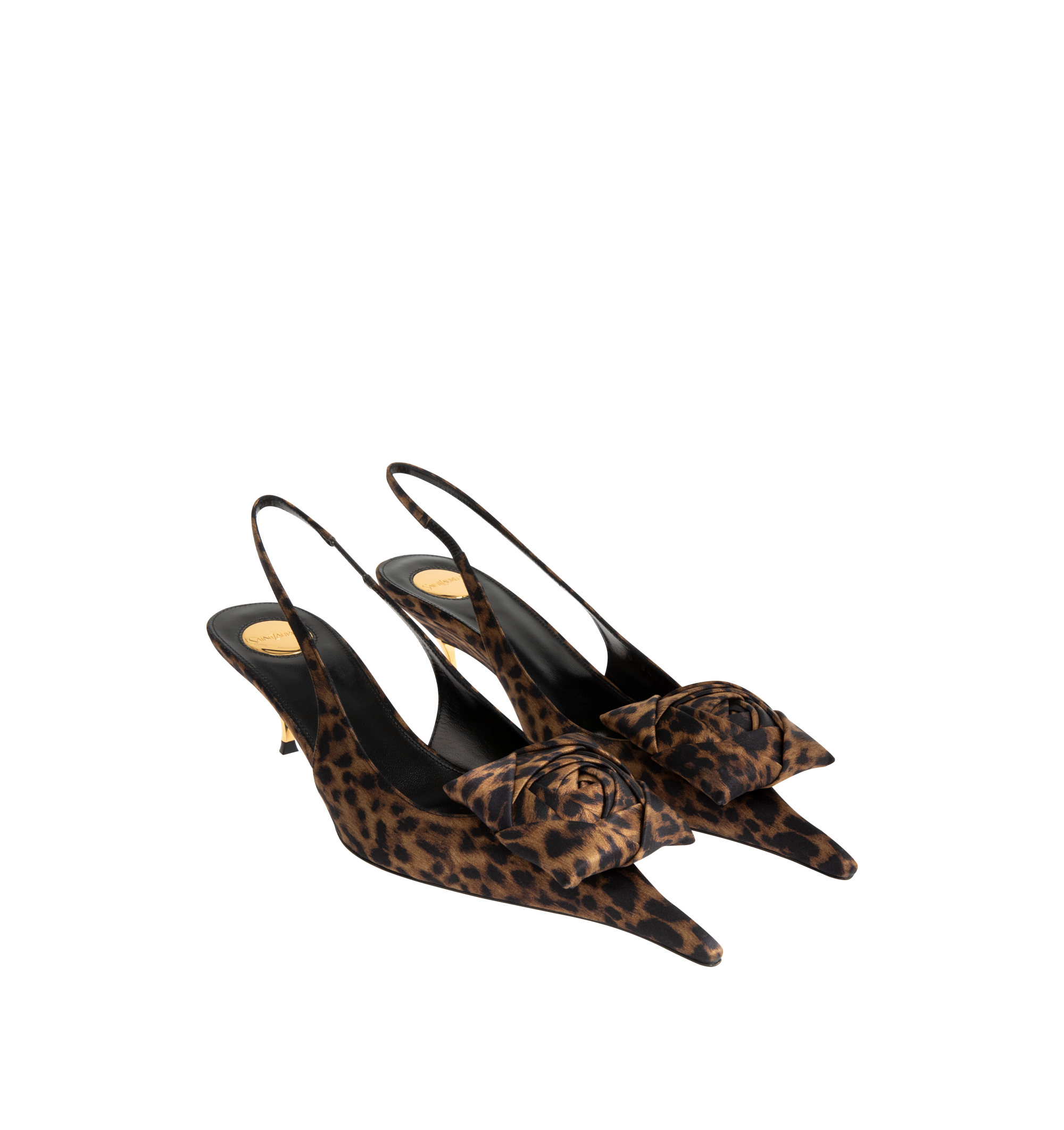 Dakota Slingback Pump Saint laurent оригінал – Купити в Україні – вид ззаду