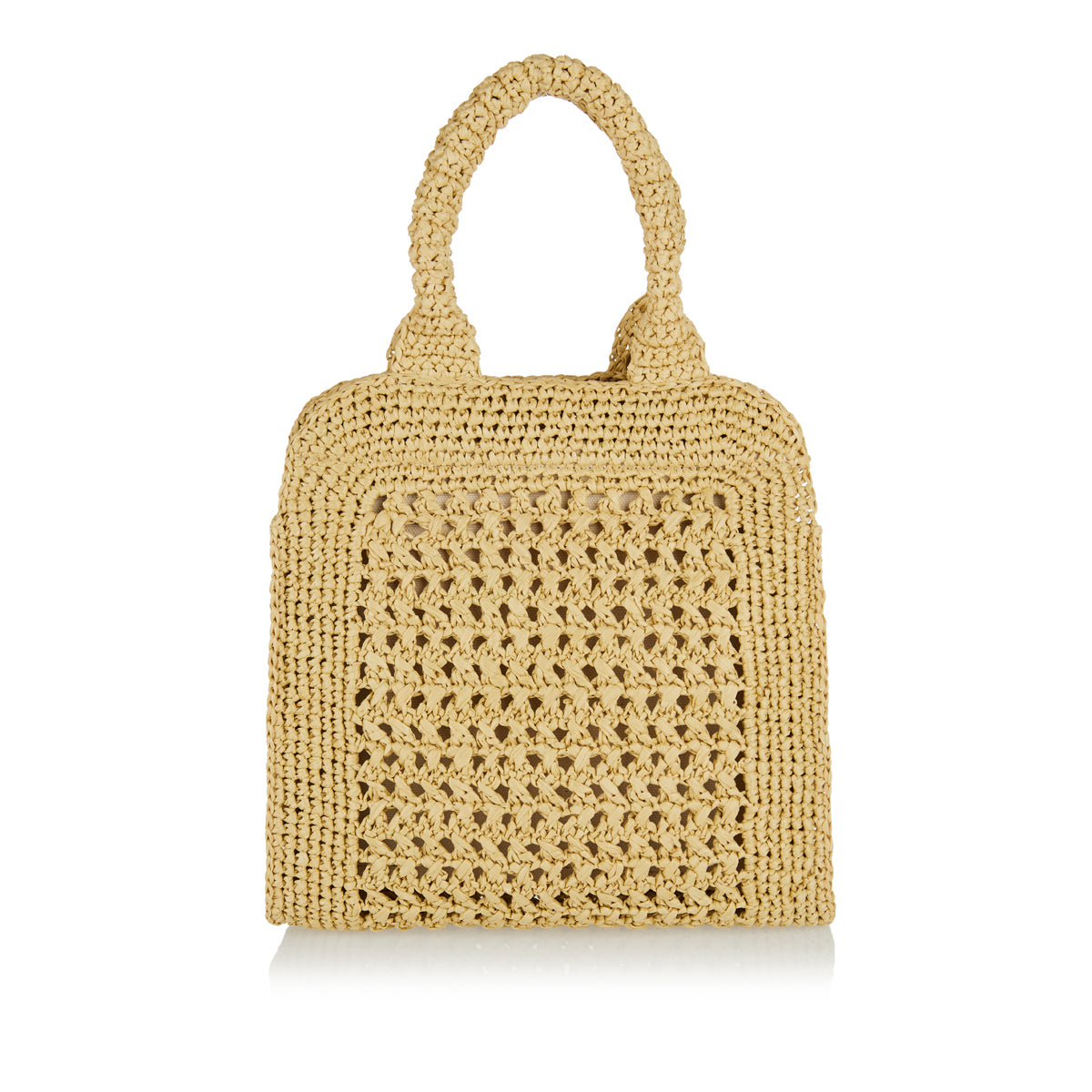Raffia Woven Tote Bag Miu miu – Гарантія оригінальності – детальний вид