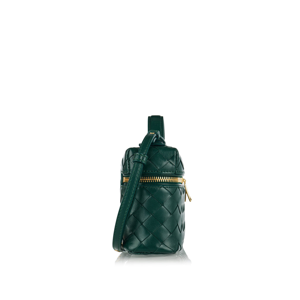 Bang Bang Intrecciato Vanity Case Bottega veneta – Гарантія оригінальності – вид ззаду