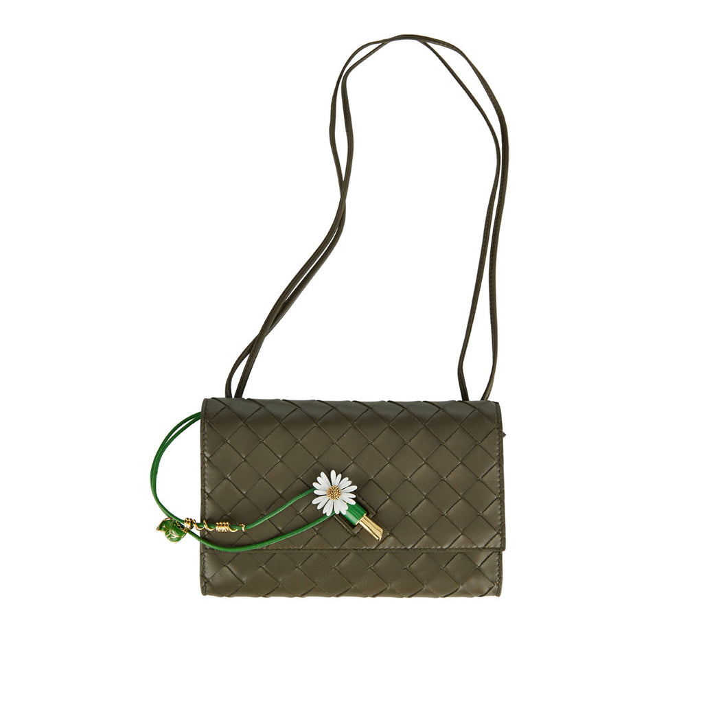 Оригінальна Andiamo Daisy Pouch Bottega veneta – боковий вид