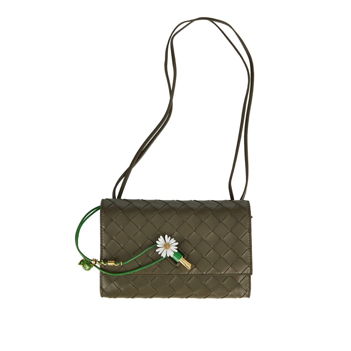 Оригінальна Andiamo Daisy Pouch Bottega veneta – боковий вид