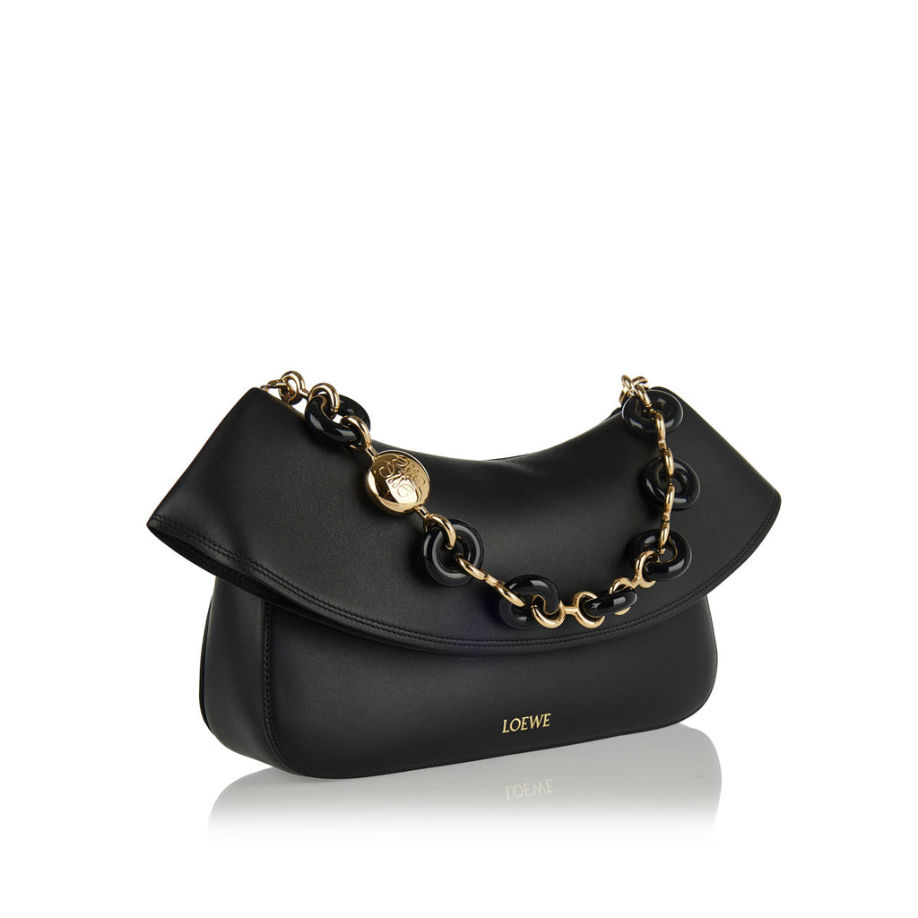 Оригінальна Ola Medium Leather Shoulder Bag Loewe – вид ззаду