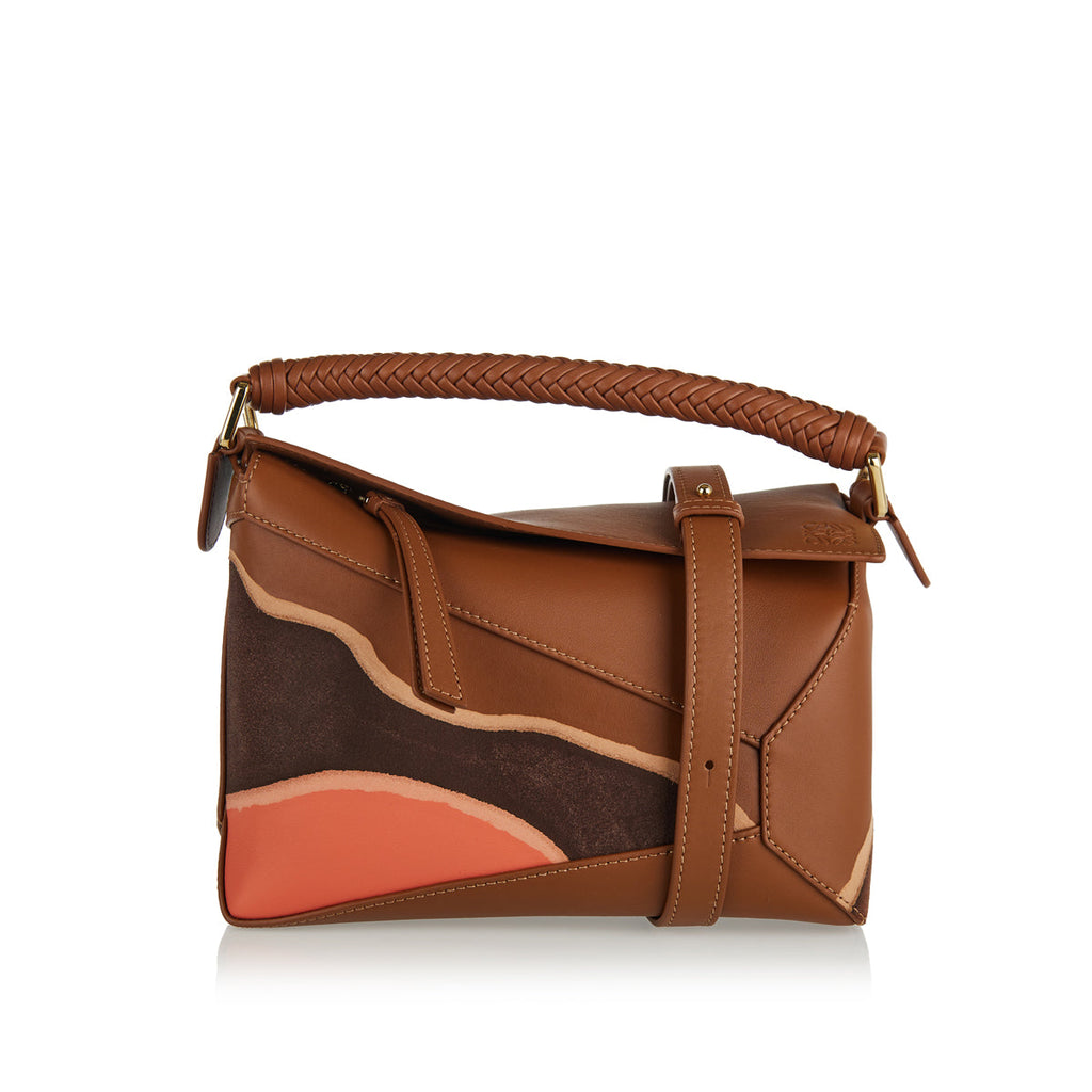 Оригінальна Puzzle Edge Landscape Small Bag Loewe – боковий вид