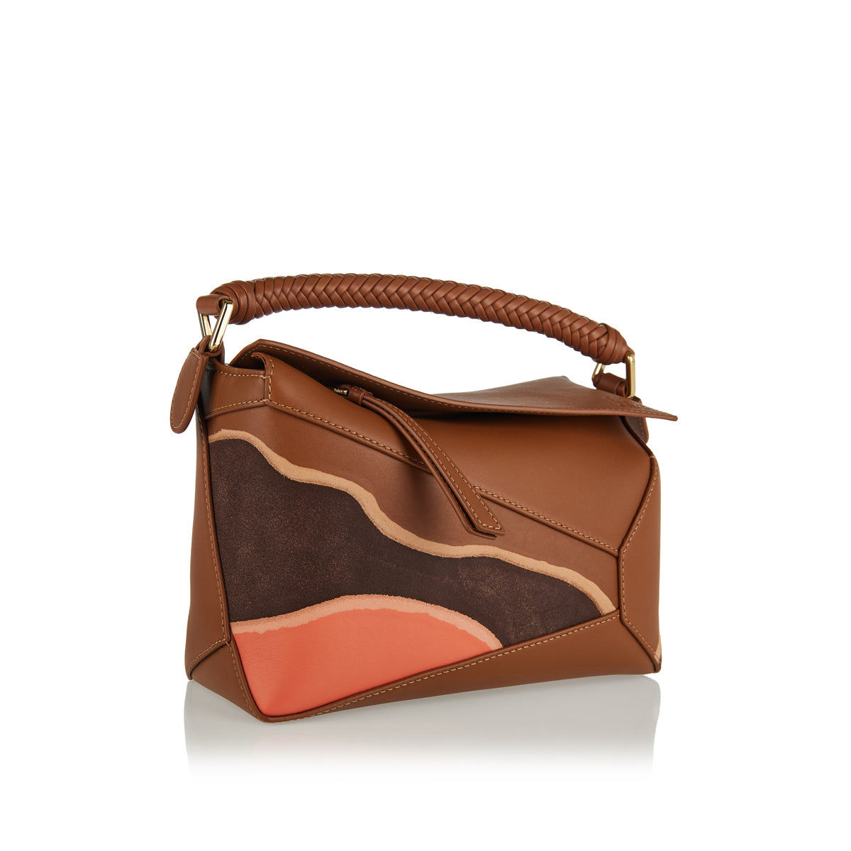 Оригінальна Puzzle Edge Landscape Small Bag Loewe – вид ззаду