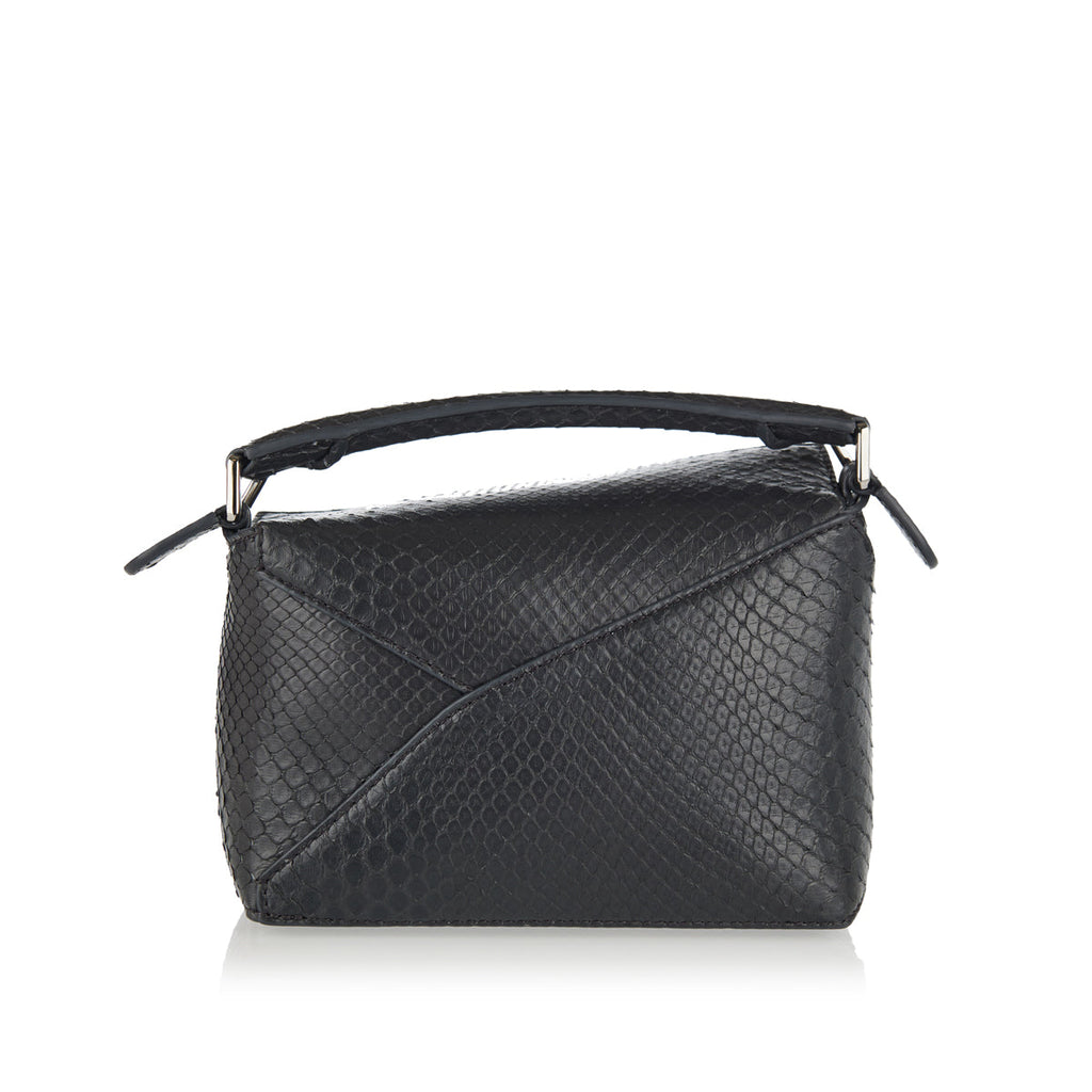 Оригінальна Puzzle Mini Snakeskin Leather Bag Loewe – детальний вид