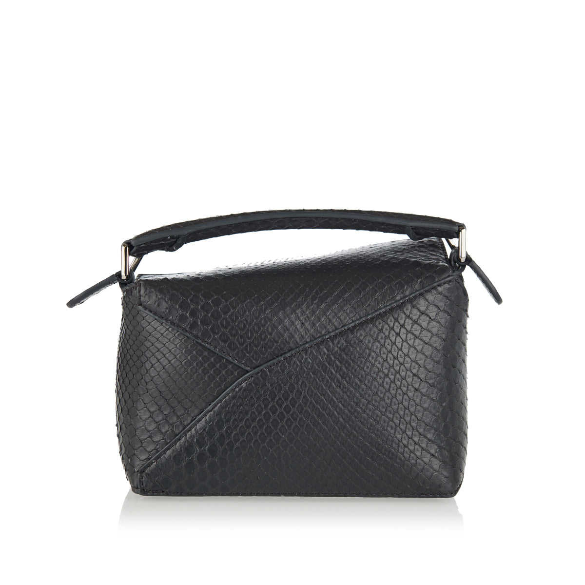 Оригінальна Puzzle Mini Snakeskin Leather Bag Loewe – детальний вид