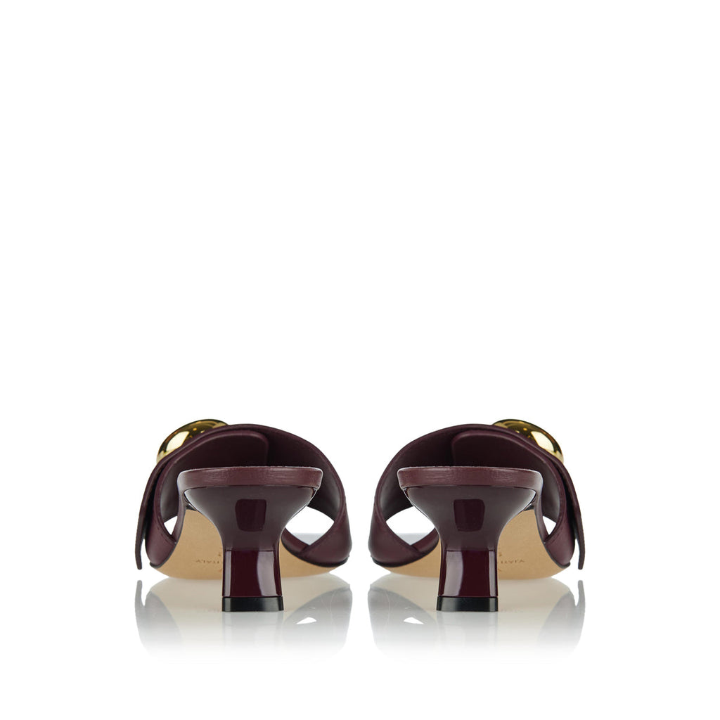 Оригінальна Pebble Leather Mules Loewe – детальний вид