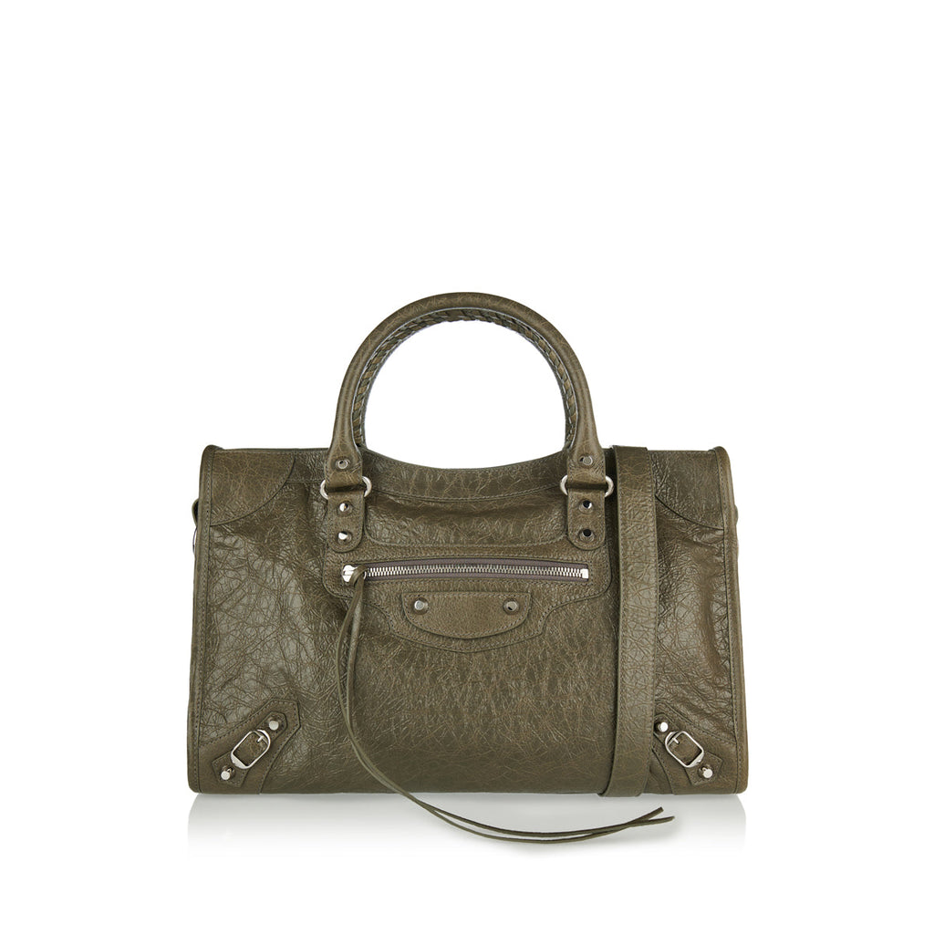 Le City Medium Bag Balenciaga оригінал – Купити в Україні – боковий вид