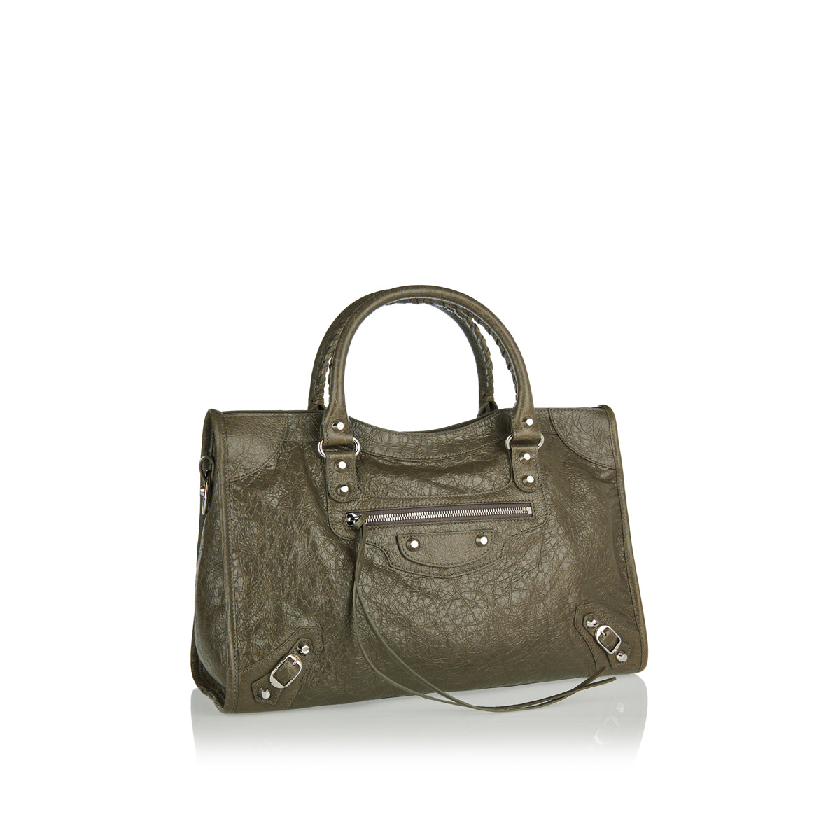 Le City Medium Bag Balenciaga оригінал – Купити в Україні – вид ззаду