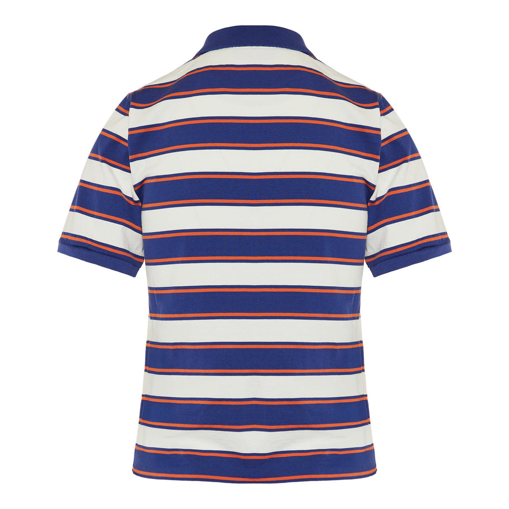 Striped Cotton T-Shirt Miu miu оригінал – Купити в Україні – вид ззаду