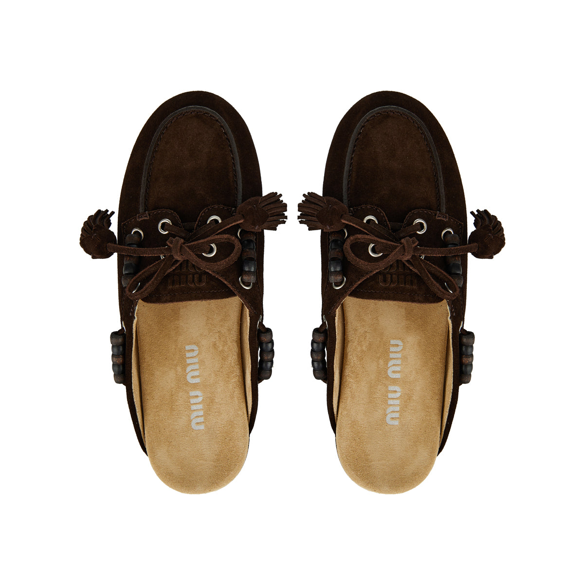 Suede Tassel Mocassin Mules Miu miu оригінал – Купити в Україні – збільшений вид